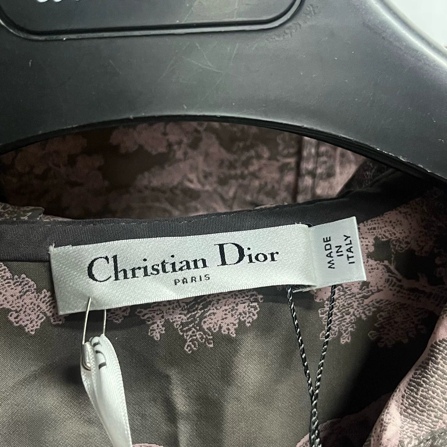Dior Dior Printed Gray Dress 36 Women Size S / US 4 / IT 40 - 5 Thumbnail