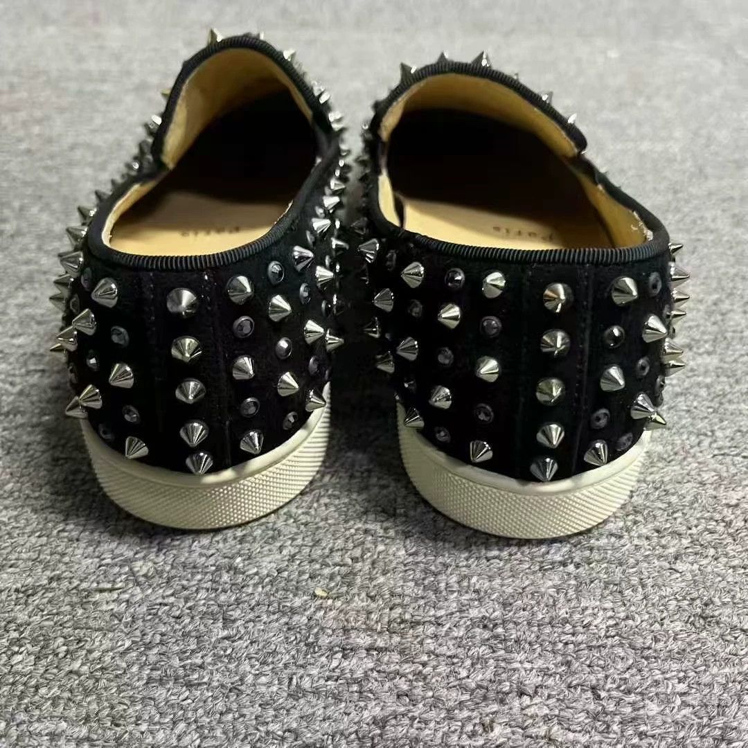 Christian Louboutin Christian Louboutin Black Lowtop Sneakers 35.5 Women Size US 5 / IT 35 - 3 Thumbnail