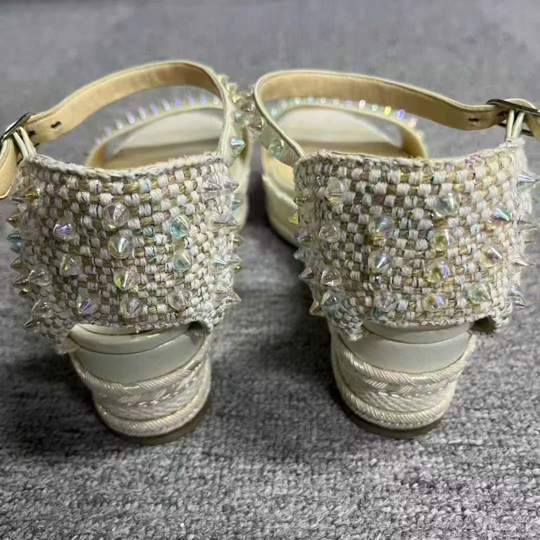 Christian Louboutin Christian Louboutin Leather Lowtop Sneakers 36 Women Size US 6 / IT 36 - 3 Thumbnail