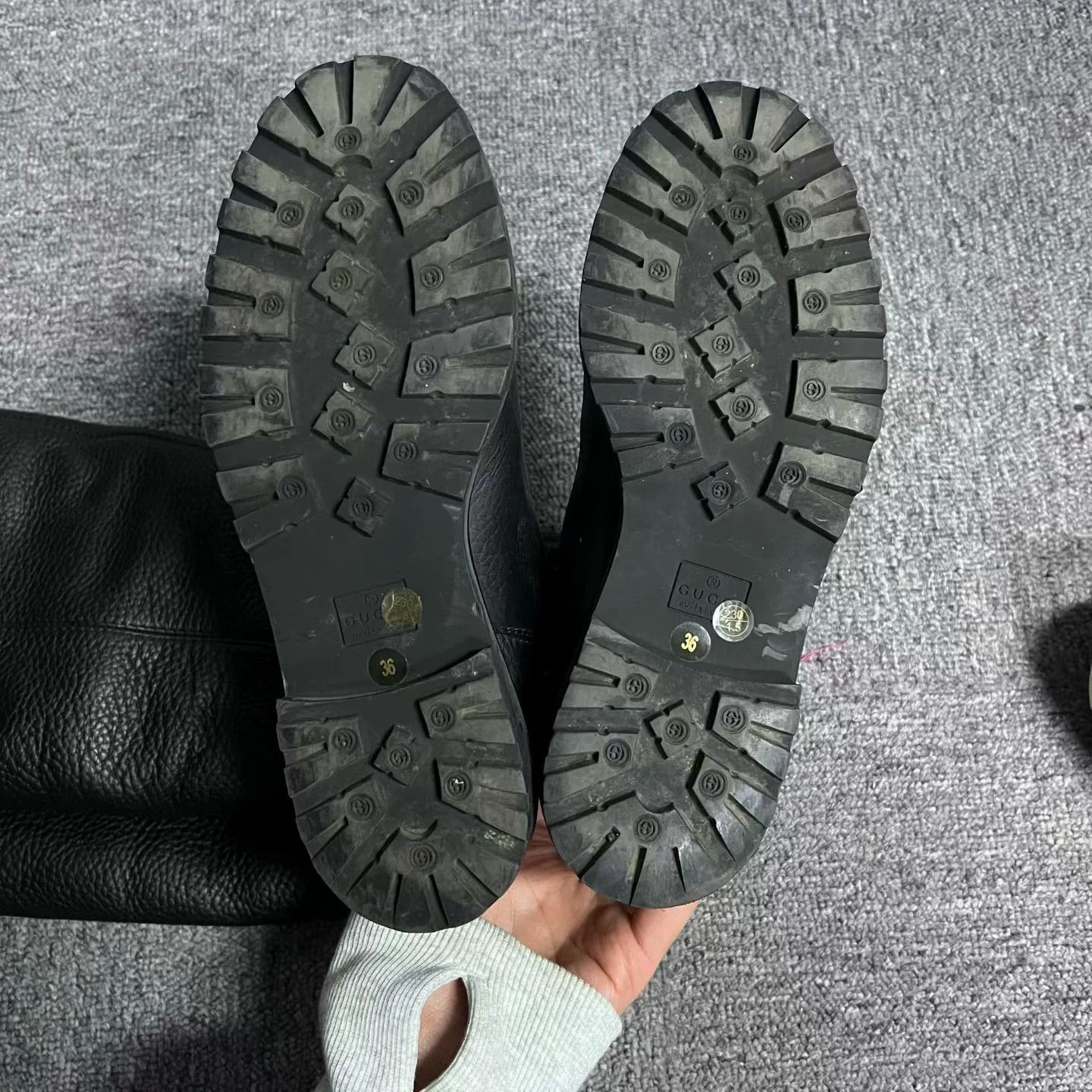 Gucci Gucci Casual Black Lowtop Sneakers 36 Women Size US 6 / IT 36 - 5 Thumbnail