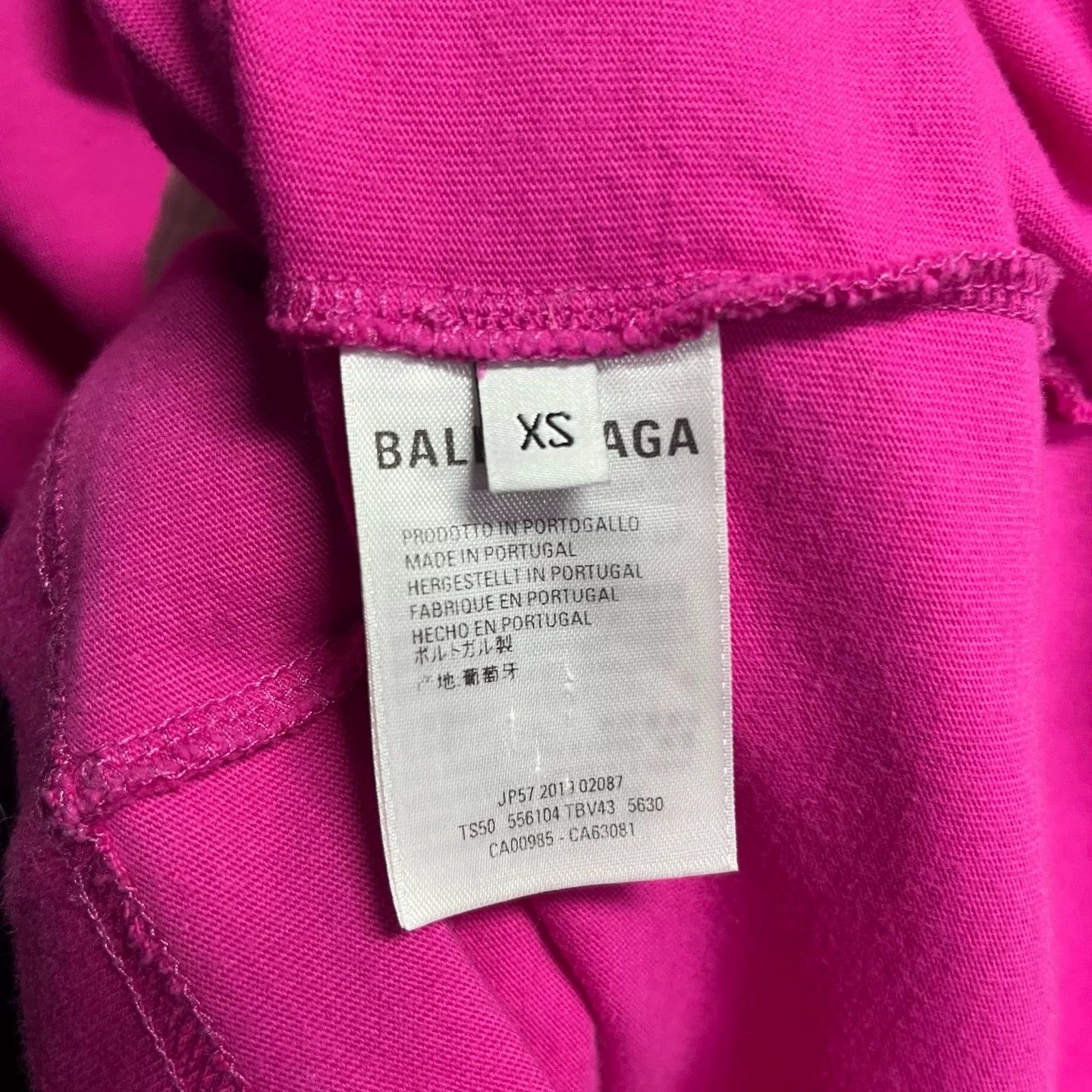 Balenciaga Balenciaga Oversized Pink Hoodie XS Men Size US XS / EU 42 / 0 - 4 Thumbnail