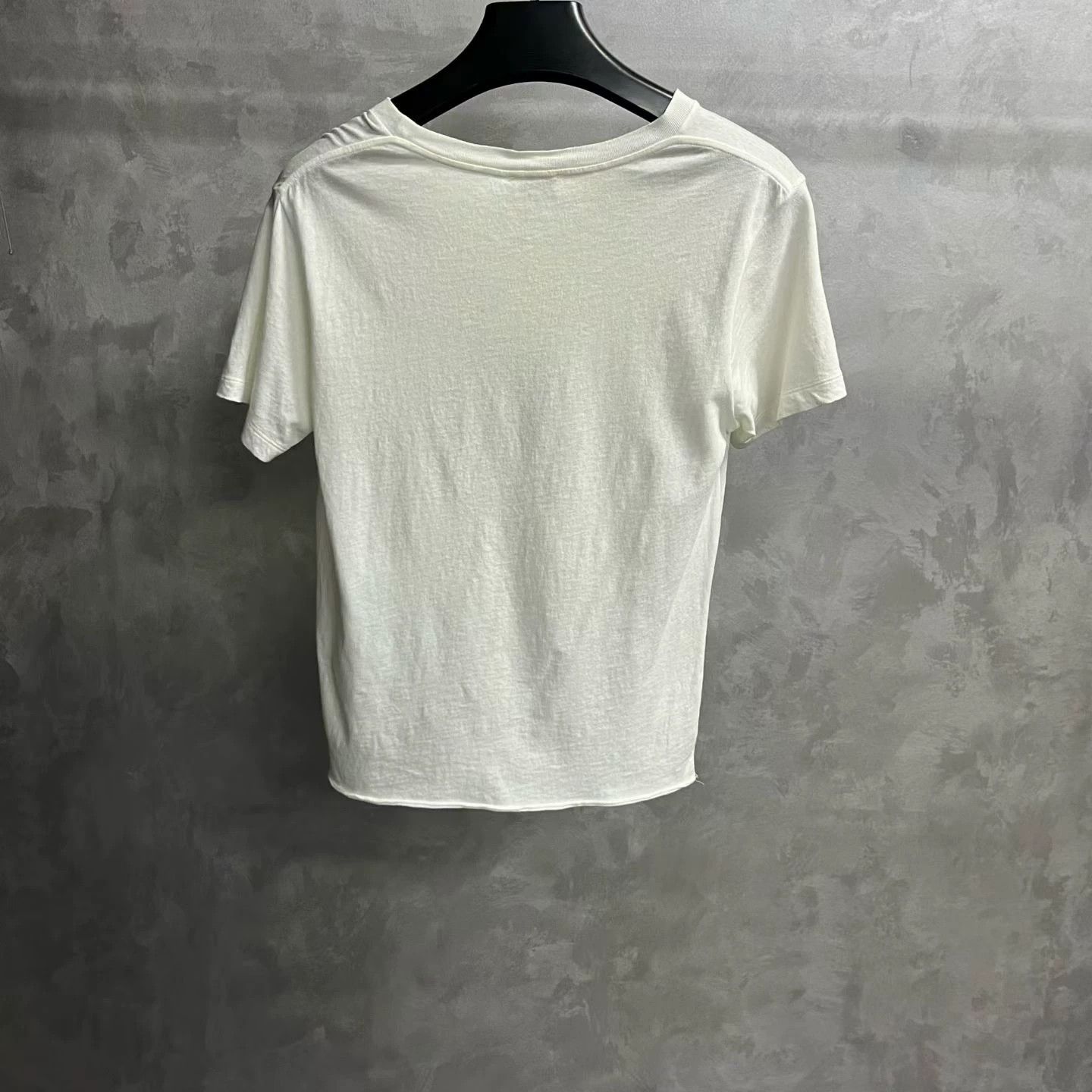Saint Laurent Paris Saint Laurent Paris Printed White T-Shirt XS Women Size XS / US 0-2 / IT 36-38 - 5 Thumbnail