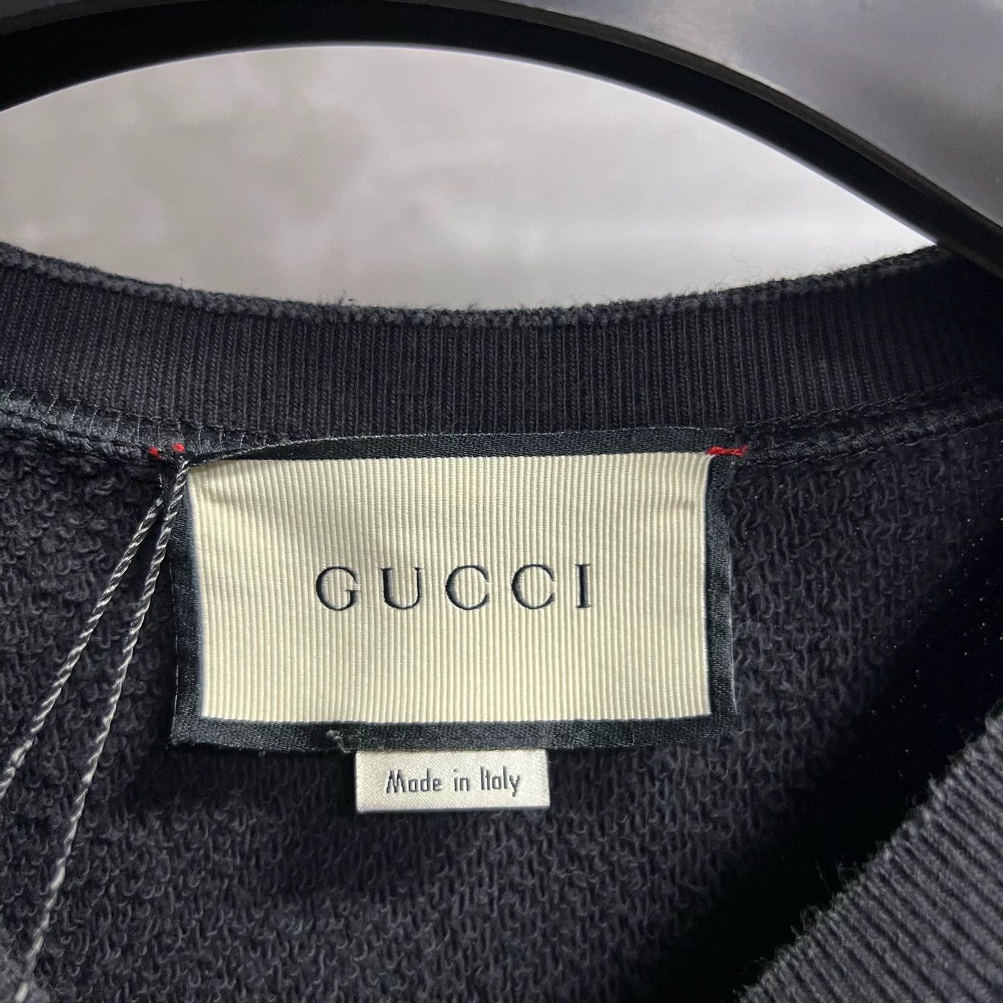 Gucci Gucci Casual Printed Black T-Shirt S Women Size S / US 4 / IT 40 - 2 Thumbnail