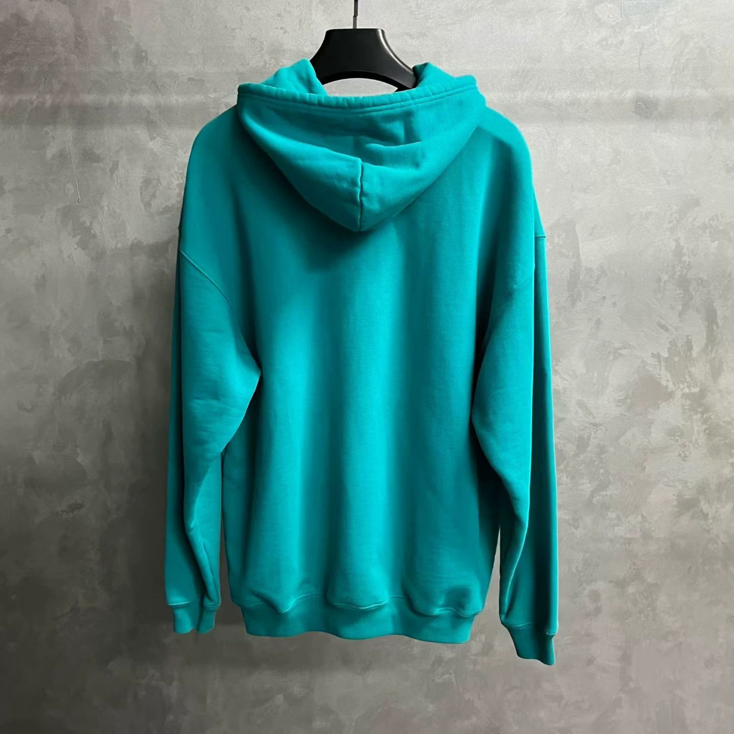 Balenciaga Balenciaga Retro Embroidered Blue Hoodie XS Men Size US XS / EU 42 / 0 - 5 Thumbnail