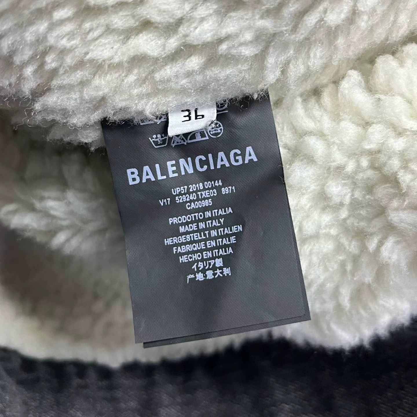 Balenciaga Balenciaga Denim Black Hoodie 36 Men Size US S / EU 44-46 / 1 - 3 Thumbnail