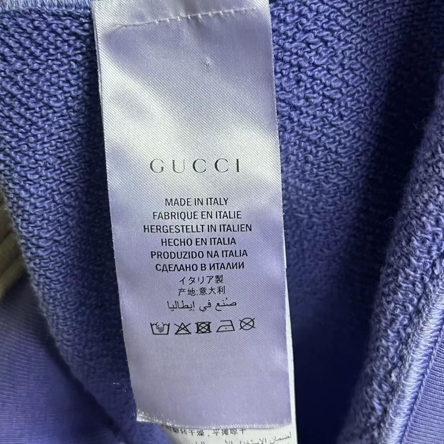 Gucci Gucci Retro Printed Blue T-Shirt M Women Size M / US 6-8 / IT 42-44 - 3 Thumbnail