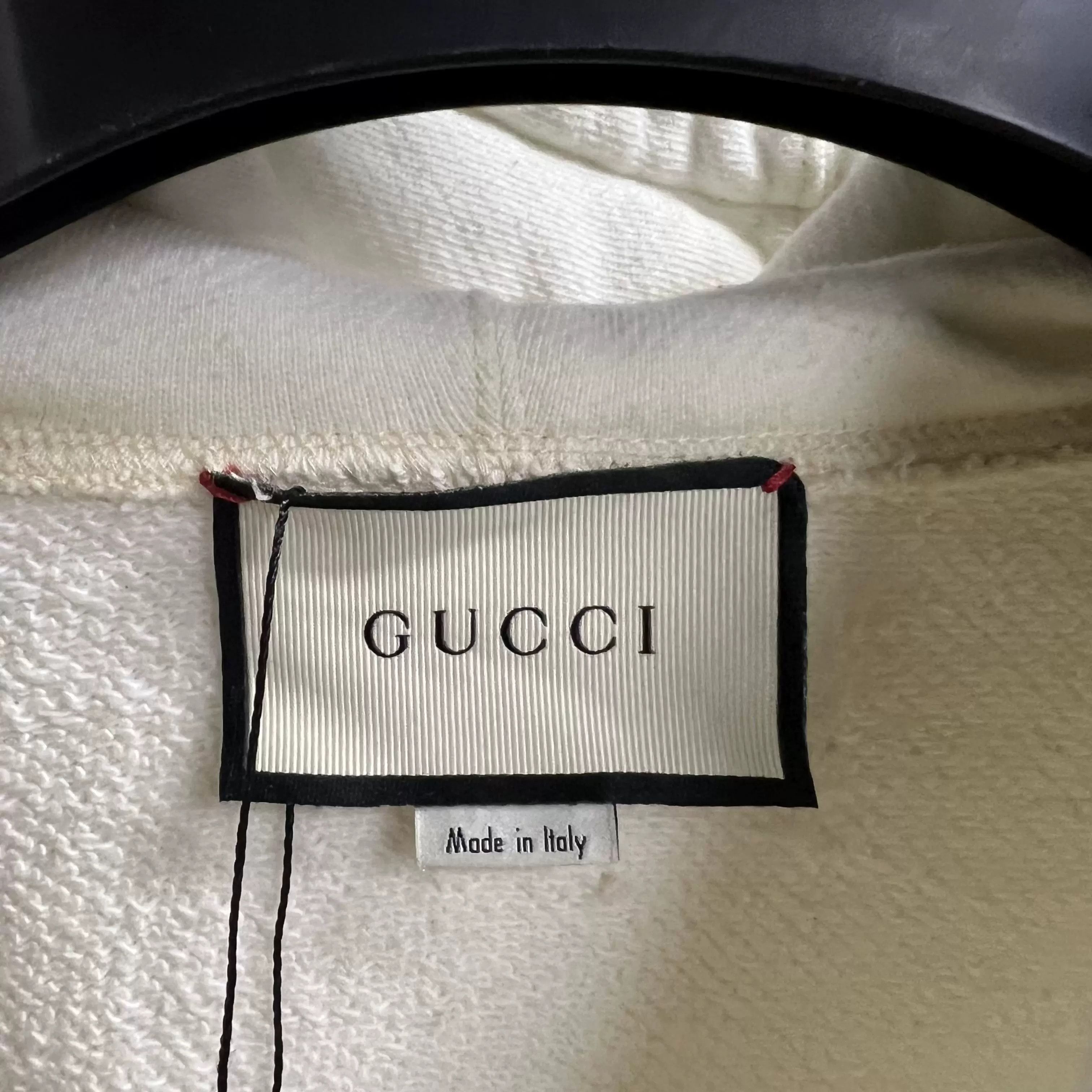 Gucci Gucci Printed Graphic White T-Shirt S Women Size S / US 4 / IT 40 - 2 Thumbnail