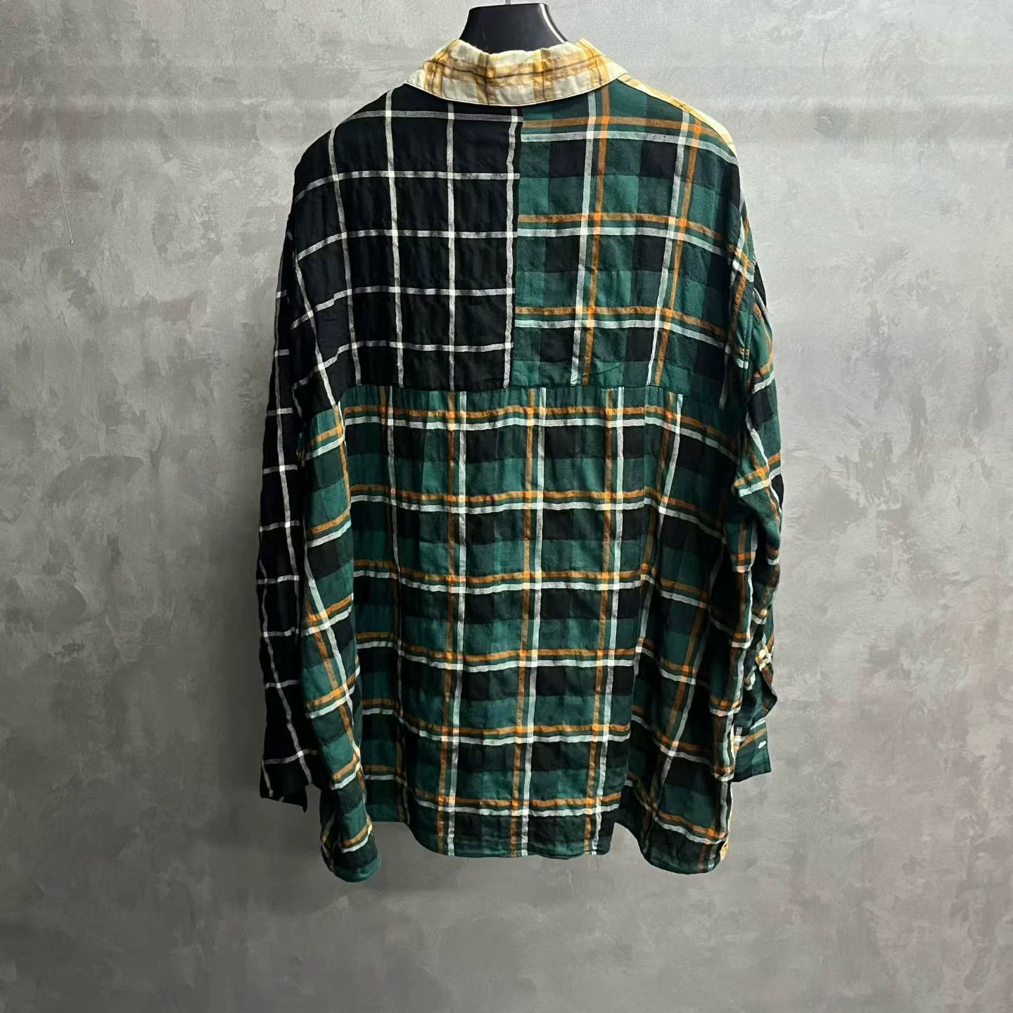 Loewe Loewe Embroidered Plaid Green T-Shirt 48 Women Size XL / US 12-14 / IT 48-50 - 5 Thumbnail