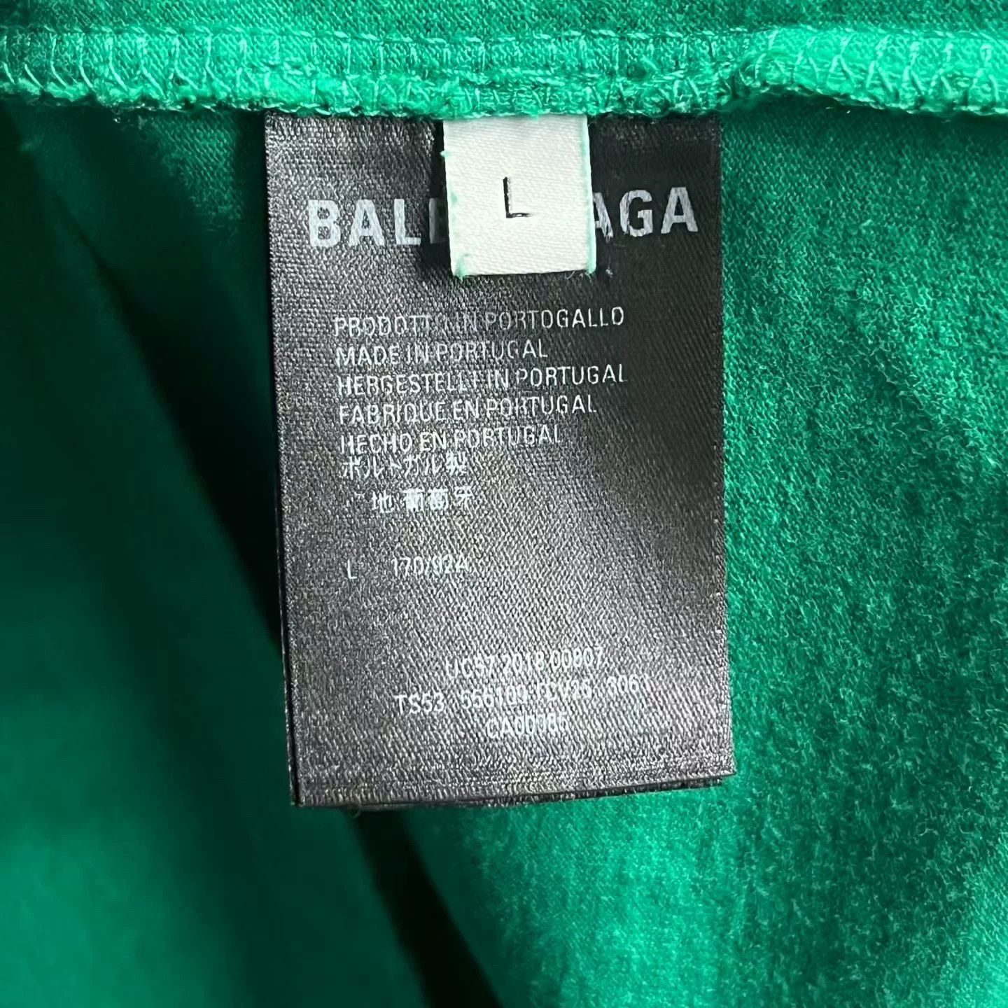 Balenciaga Balenciaga Printed Graphic Green Hoodie S Men Size US S / EU 44-46 / 1 - 4 Thumbnail