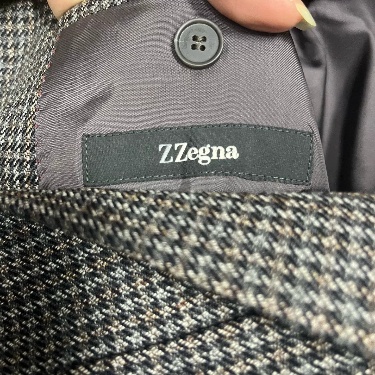 Ermenegildo Zegna Ermenegildo Zegna Formal Wool Gray Hoodie 44 Men Size US L / EU 52-54 / 3 - 4 Thumbnail