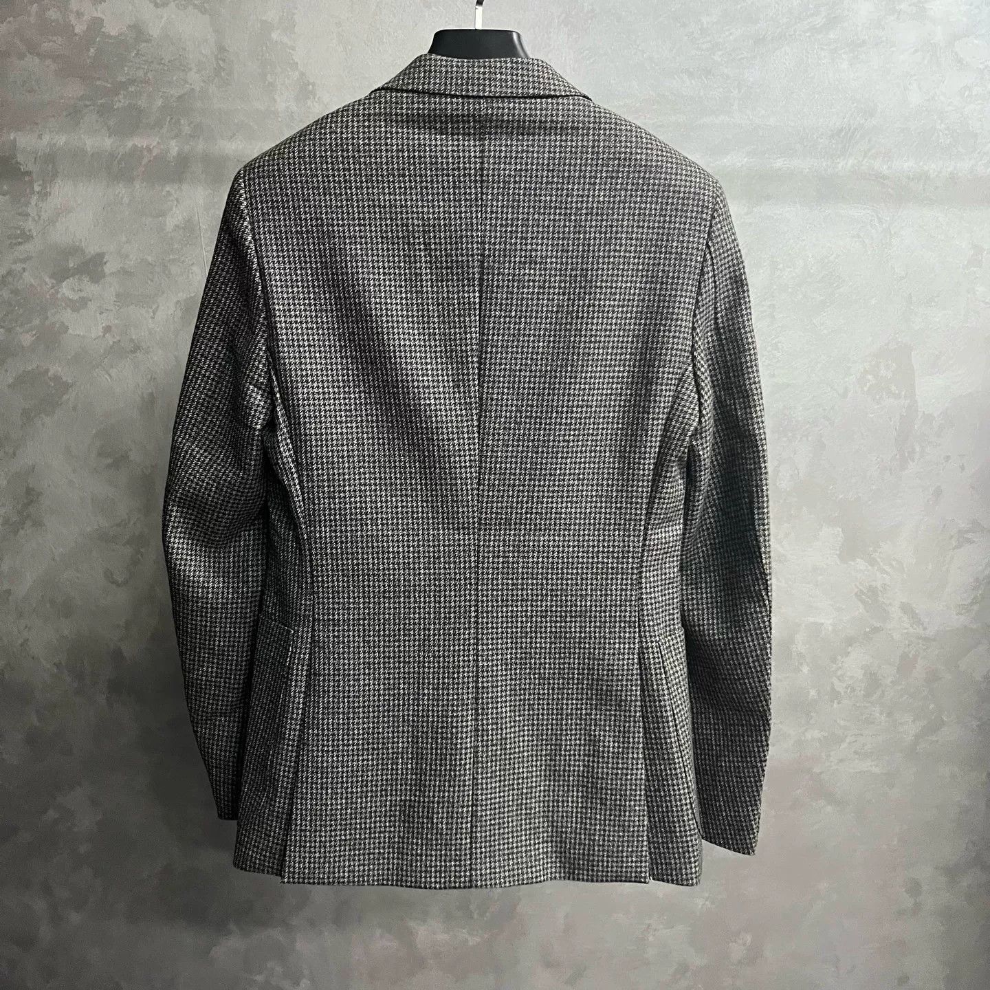 Ermenegildo Zegna Ermenegildo Zegna Formal Wool Gray Hoodie 44 Men Size US L / EU 52-54 / 3 - 5 Thumbnail