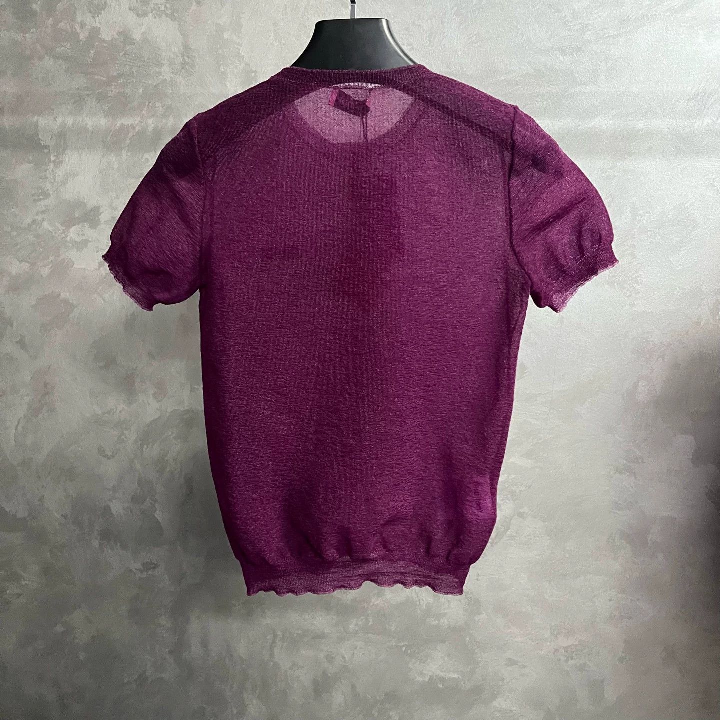 Miu Miu Miu Miu Retro Purple Hoodie 38 Men Size US S / EU 44-46 / 1 - 5 Thumbnail