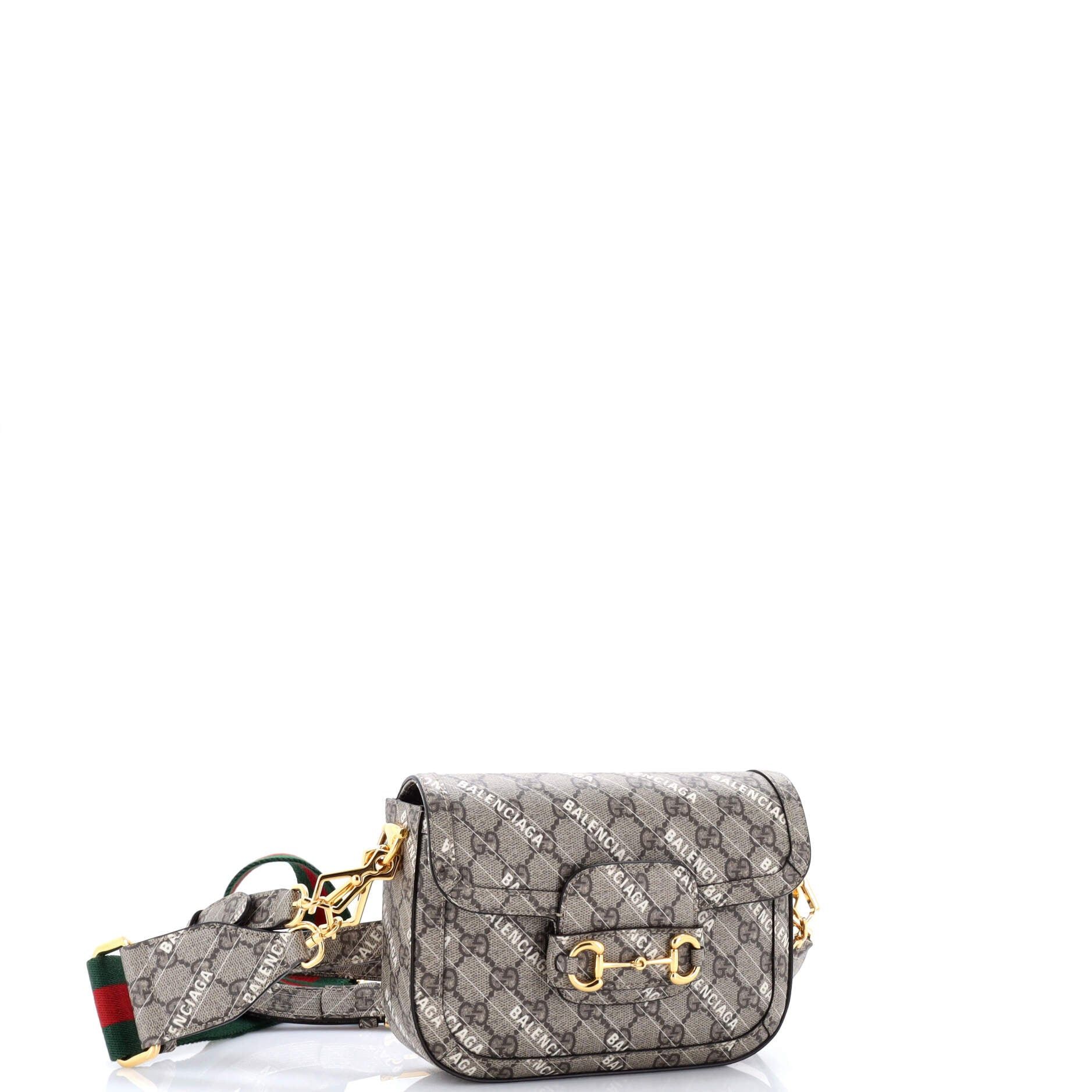 Gucci x Balenciaga The Hacker Project Horsebit 1955 Shoulder Bag Size ONE SIZE - 2 Thumbnail