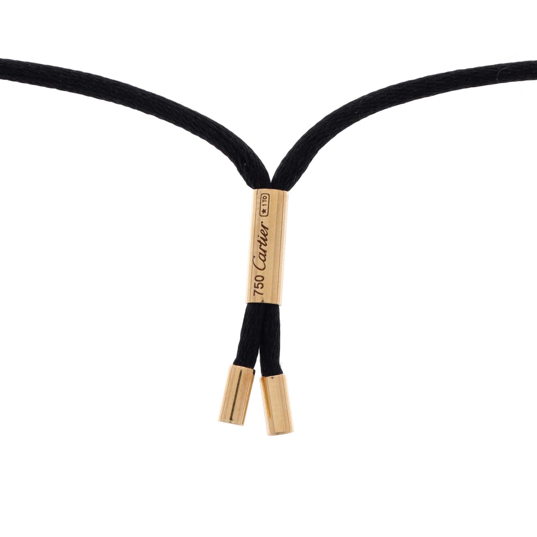 Cartier Trinity on Cord Necklace Size ONE SIZE - 3 Thumbnail