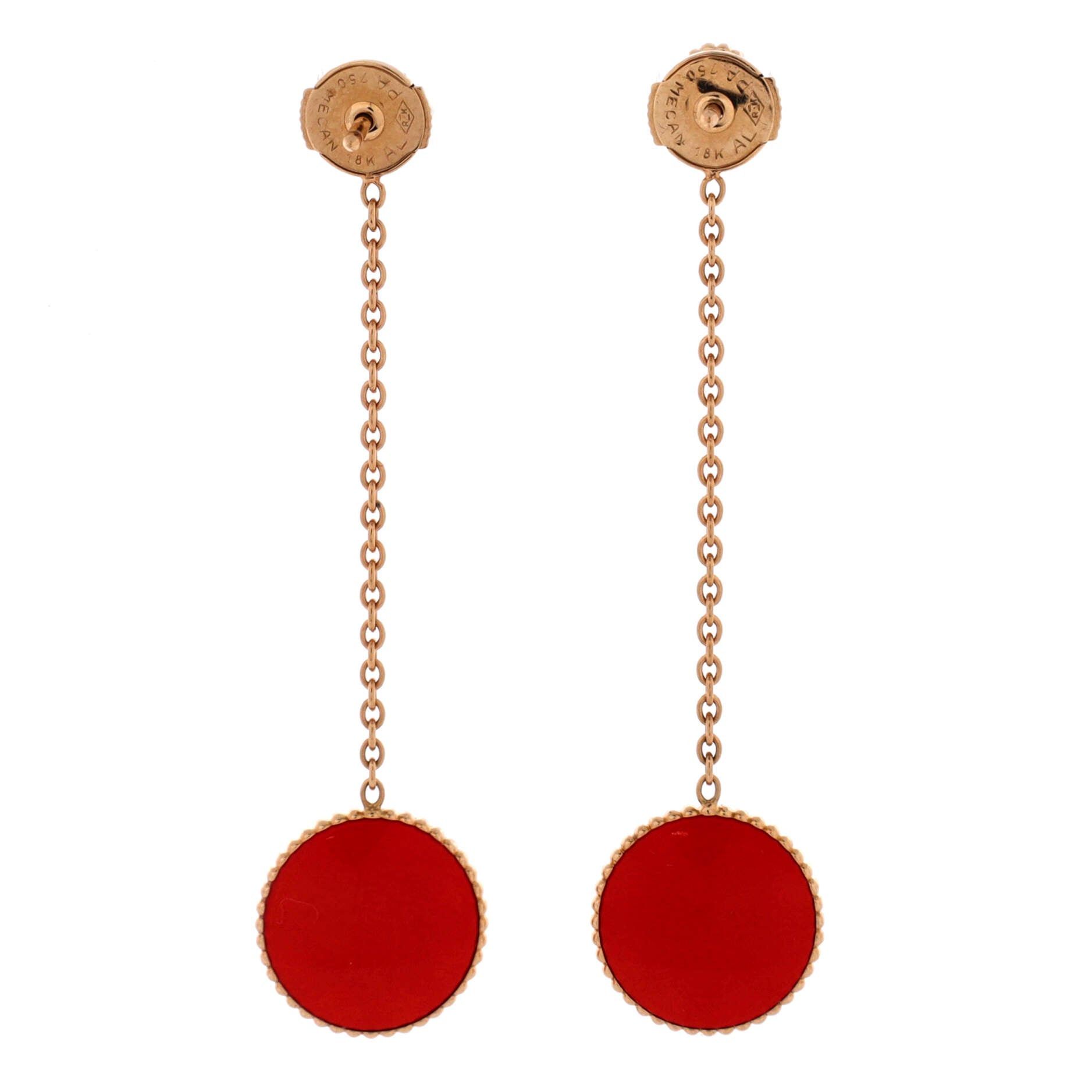 Dior Rose des Vents Drop Earrings Size ONE SIZE - 3 Thumbnail