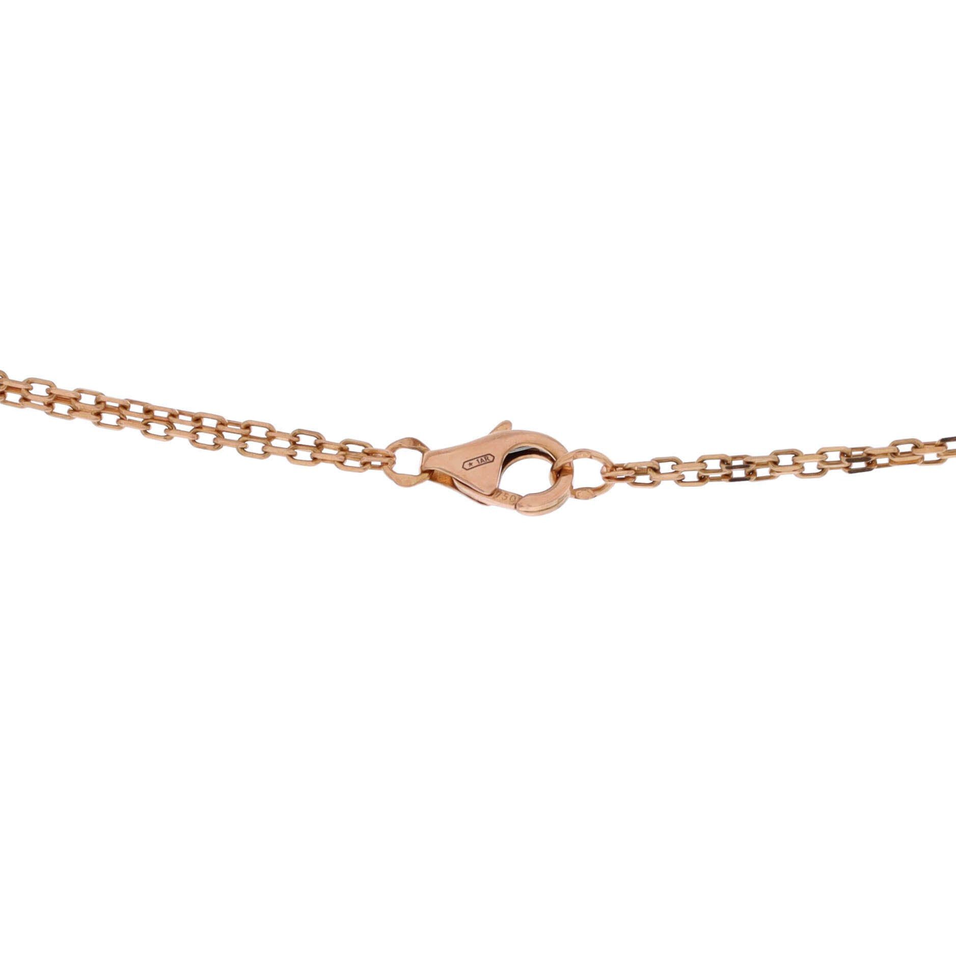 Cartier 2 Diamonds Love Pendant Necklace Size ONE SIZE - 3 Thumbnail