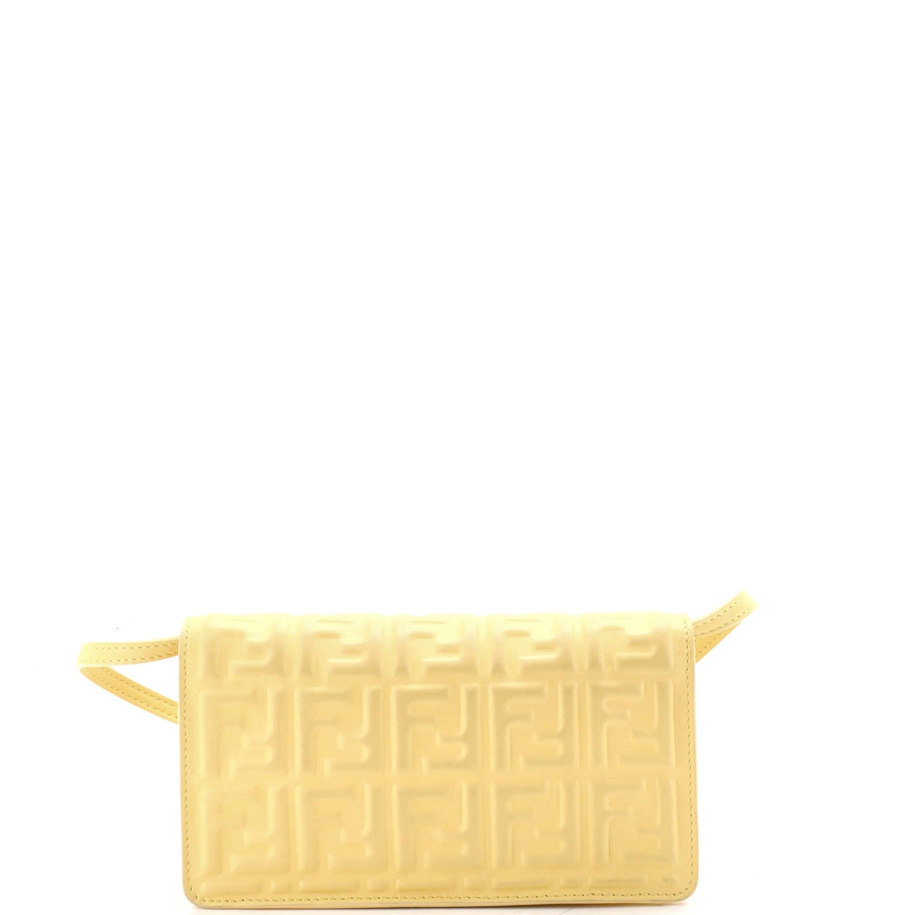 Fendi Baguette Wallet on Chain Size ONE SIZE - 3 Thumbnail
