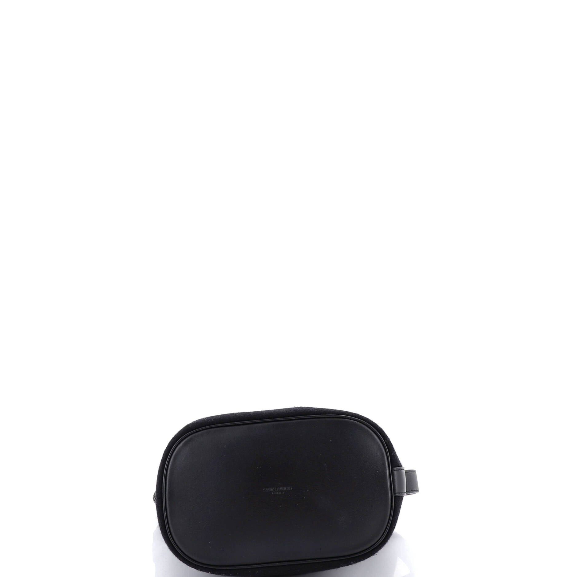 Saint Laurent Paris Rive Gauche Drawstring Bucket Bag Size ONE SIZE - 5 Thumbnail