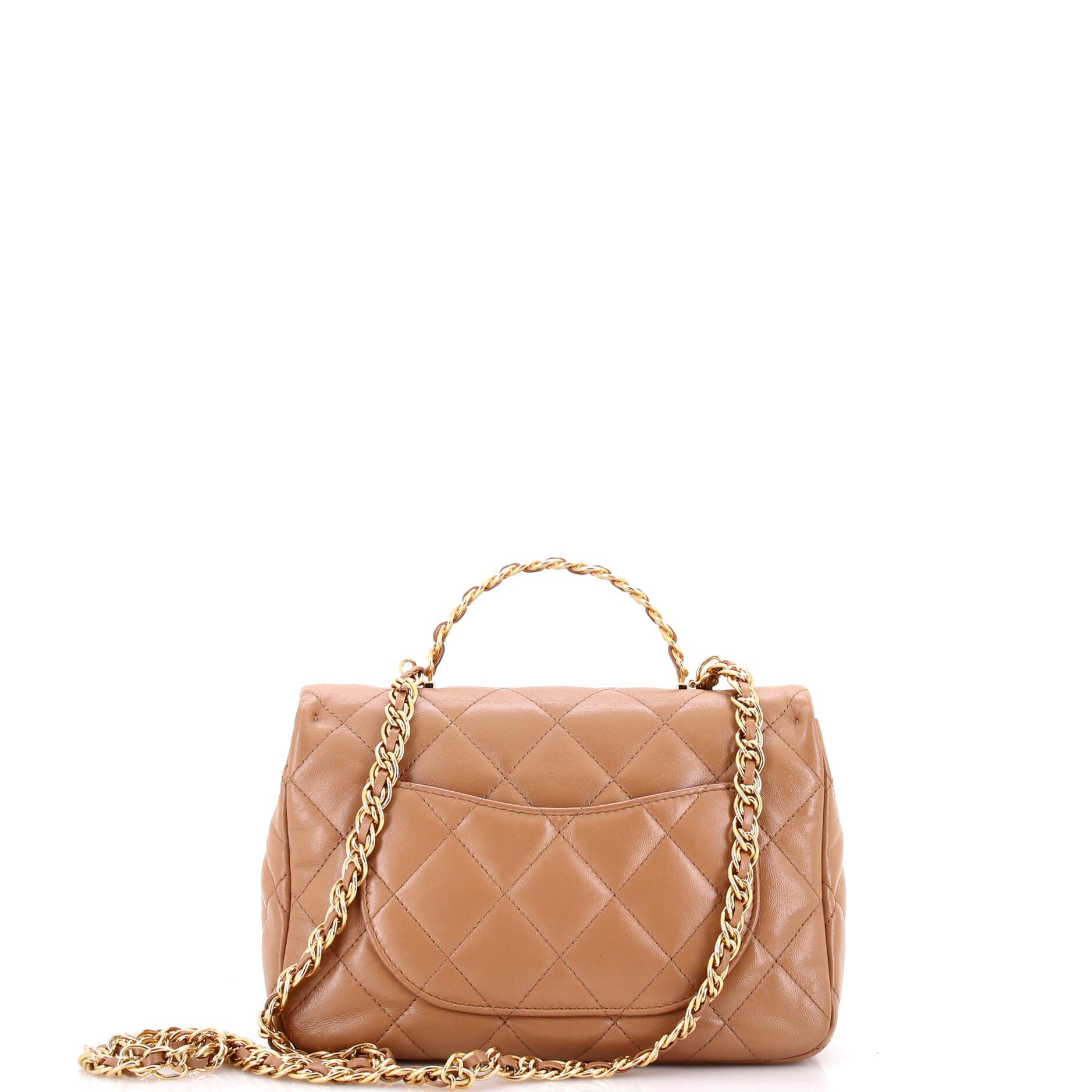 Chanel Golden Links Top Handle Flap Bag Size ONE SIZE - 3 Thumbnail