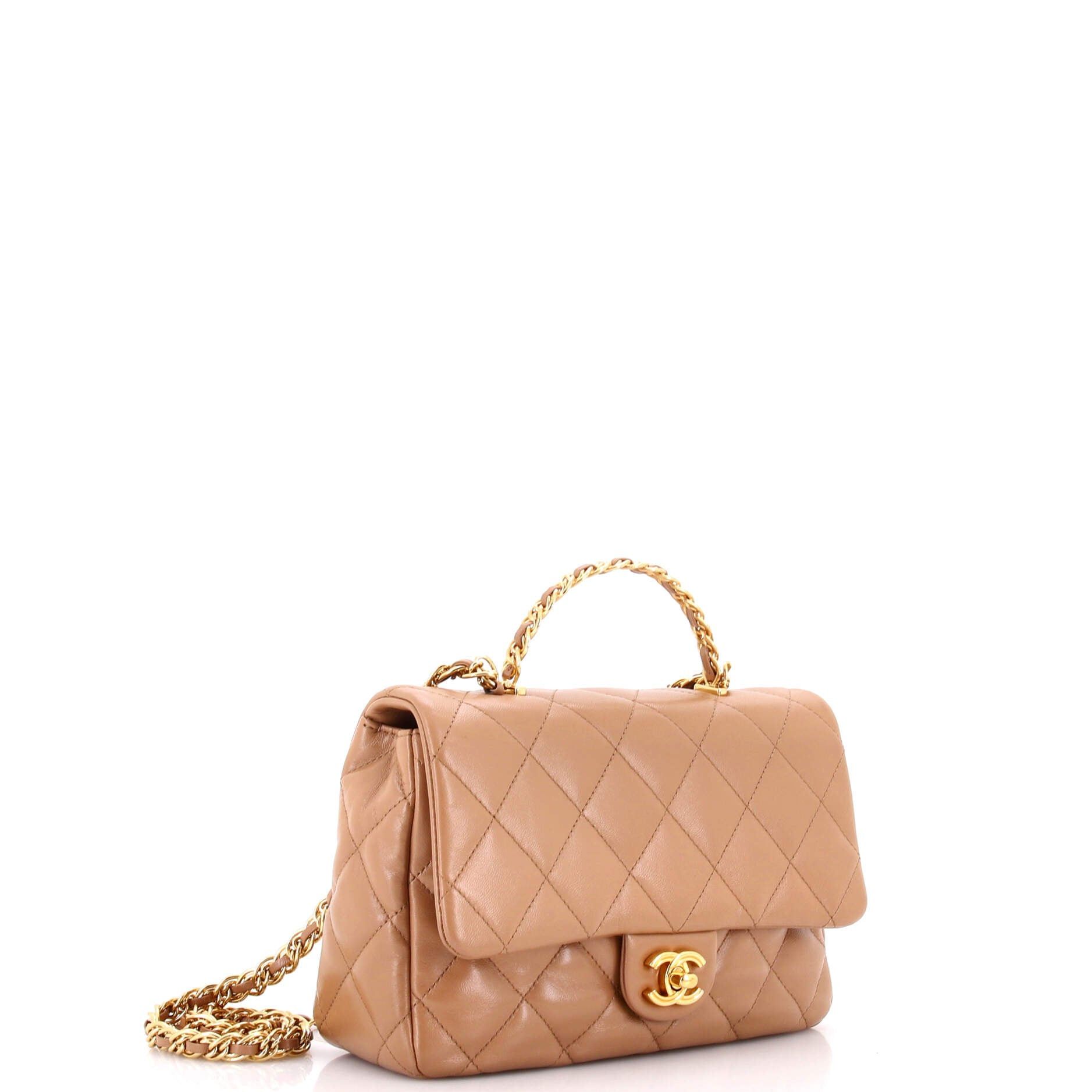 Chanel Golden Links Top Handle Flap Bag Size ONE SIZE - 2 Thumbnail