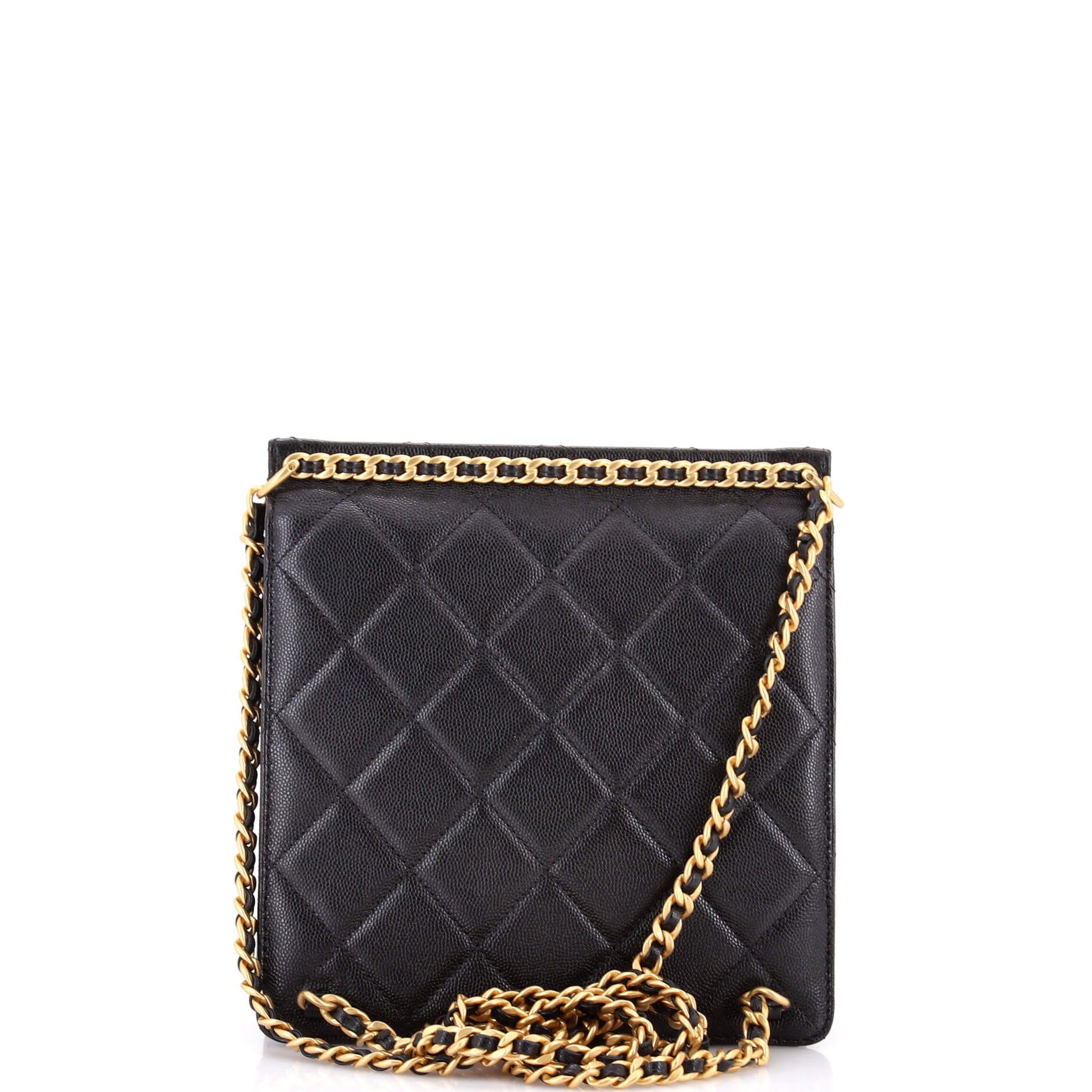 Chanel Top Chain CC Square Backpack Size ONE SIZE - 3 Thumbnail
