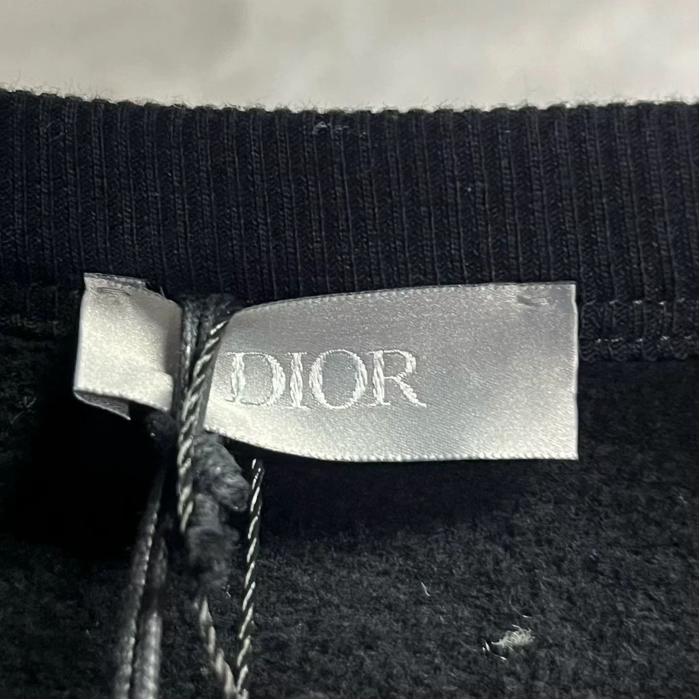 Dior Dior Cotton Black T-Shirt XXL Women Size XXL / US 16-18 / IT 52-54 - 2 Thumbnail