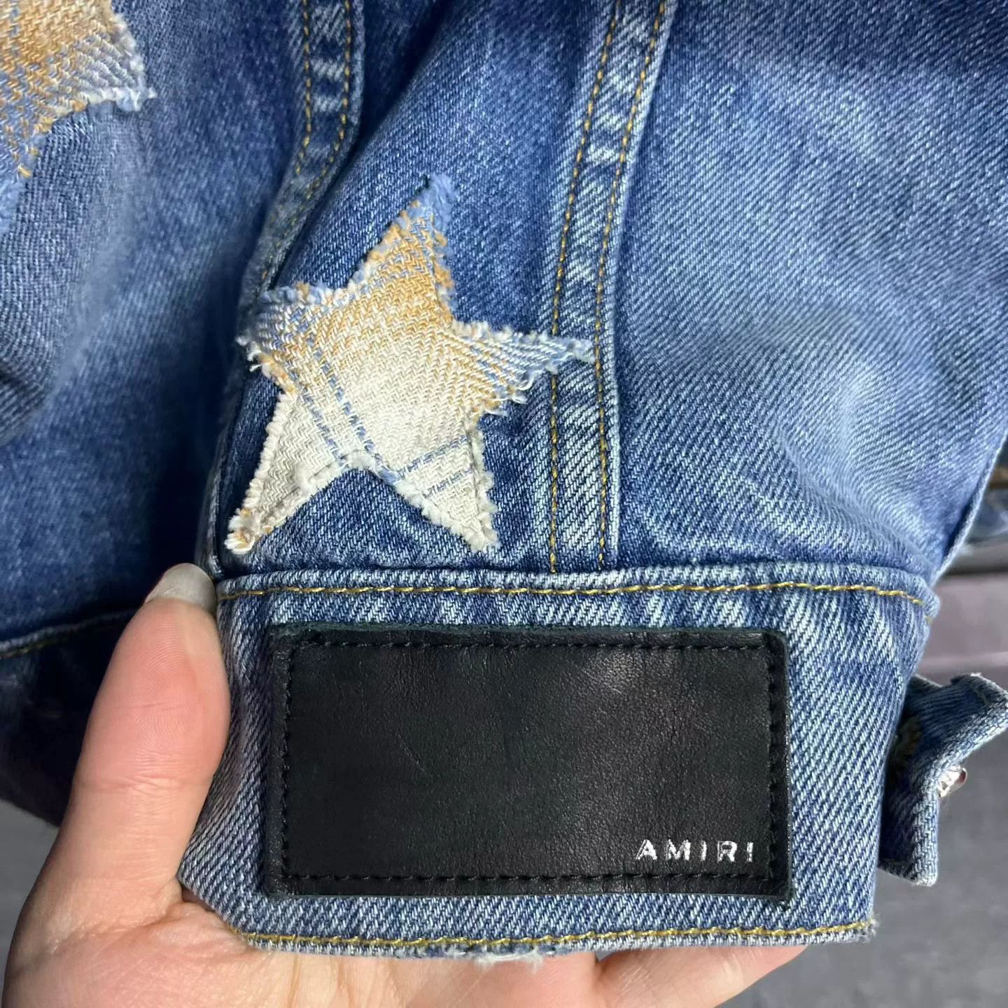 Amiri Amiri Embroidered Blue Hoodie L Men Size US L / EU 52-54 / 3 - 5 Thumbnail