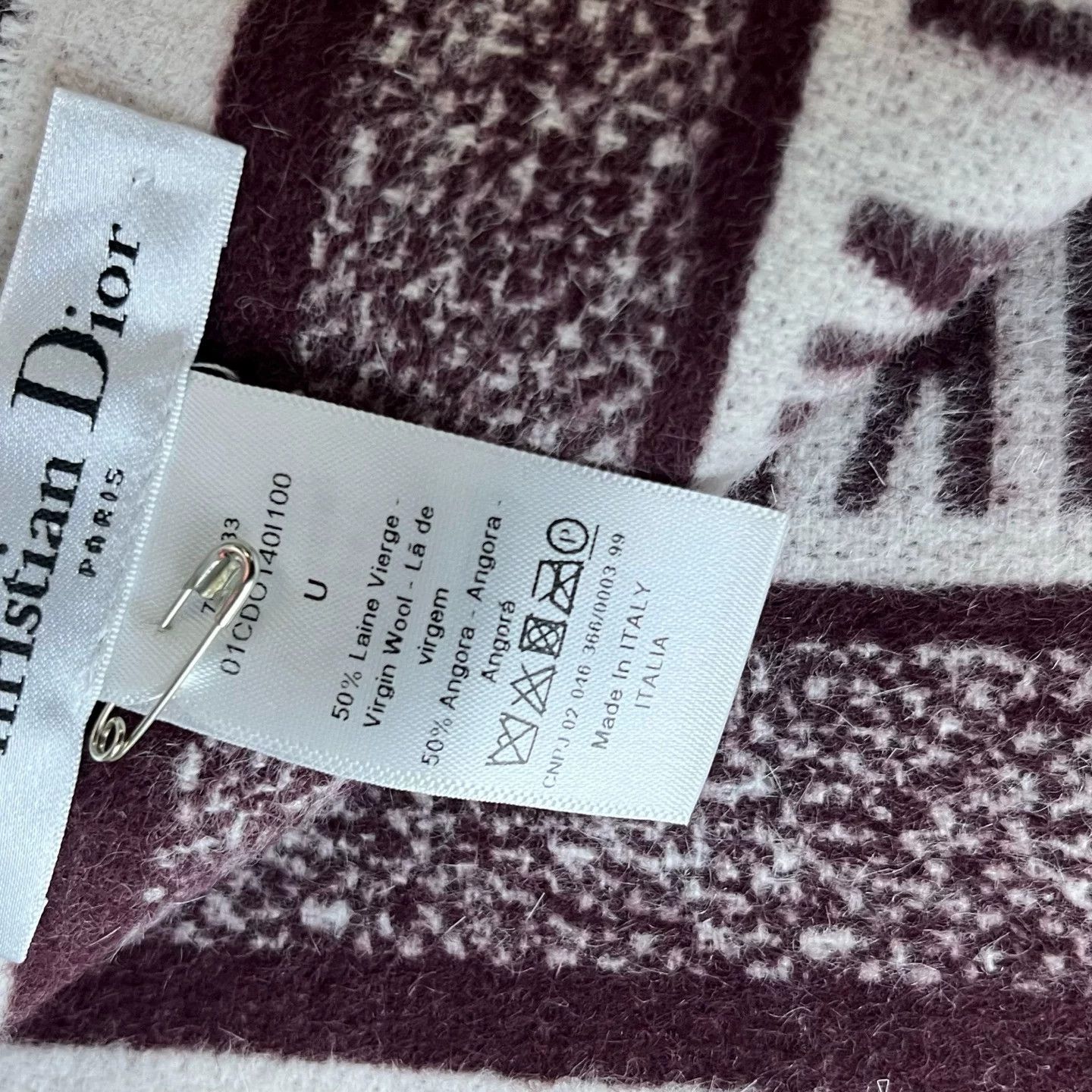 Dior Dior Wool Printed Red Hoodie M Men Size US M / EU 48-50 / 2 - 5 Thumbnail