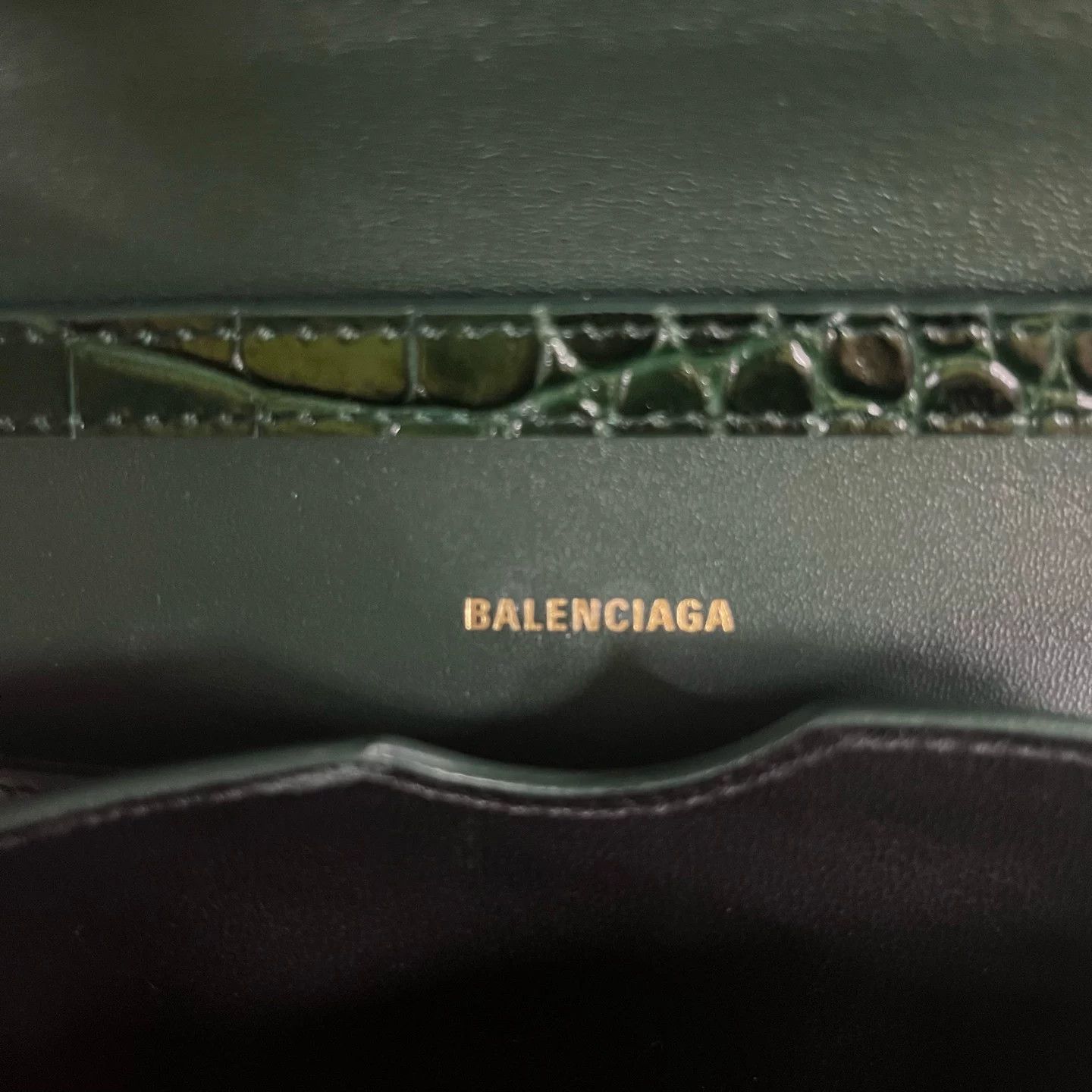 Balenciaga Balenciaga Retro Graphic Green Shoulder Bag M Women Size ONE SIZE - 6 Thumbnail