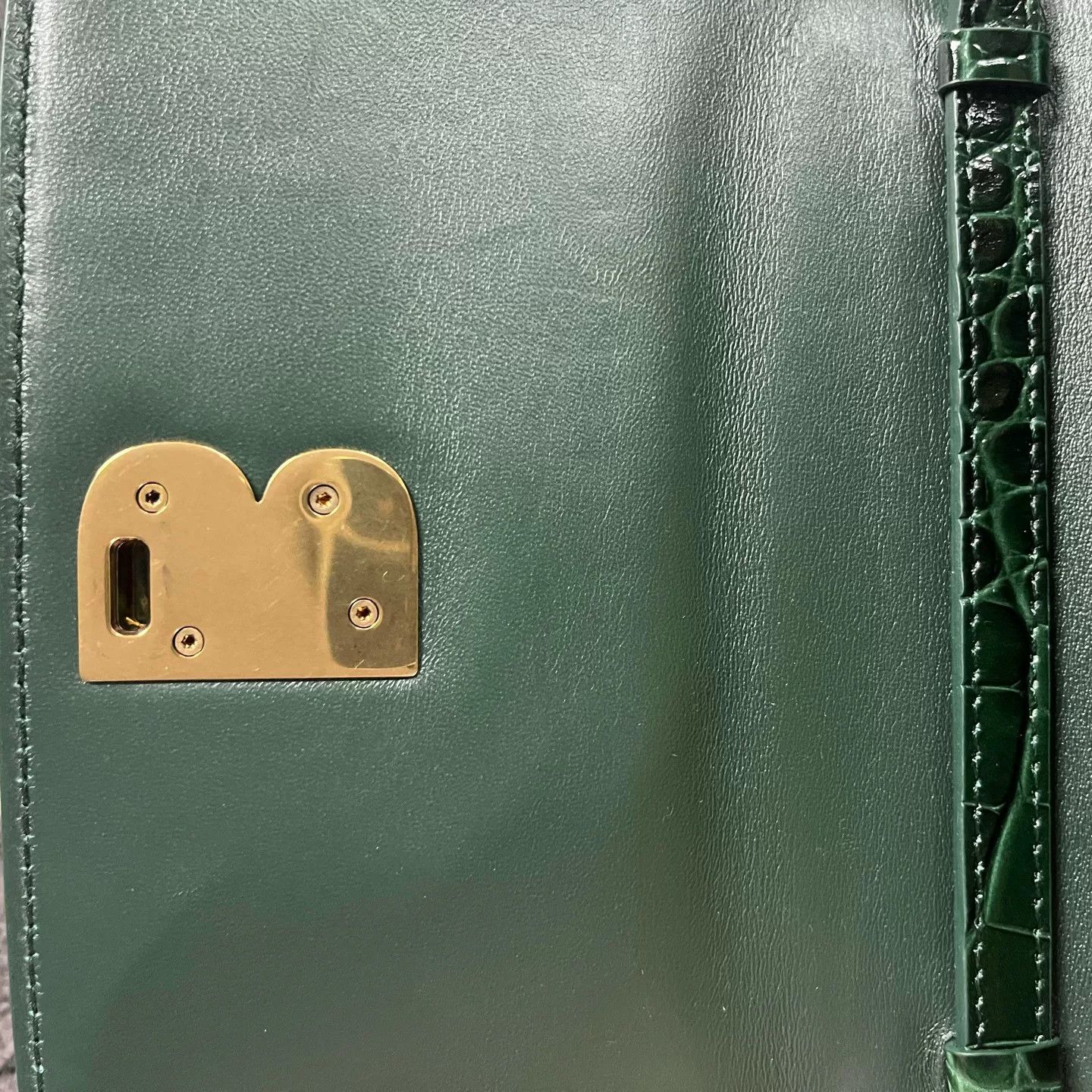 Balenciaga Balenciaga Retro Graphic Green Shoulder Bag M Women Size ONE SIZE - 5 Thumbnail