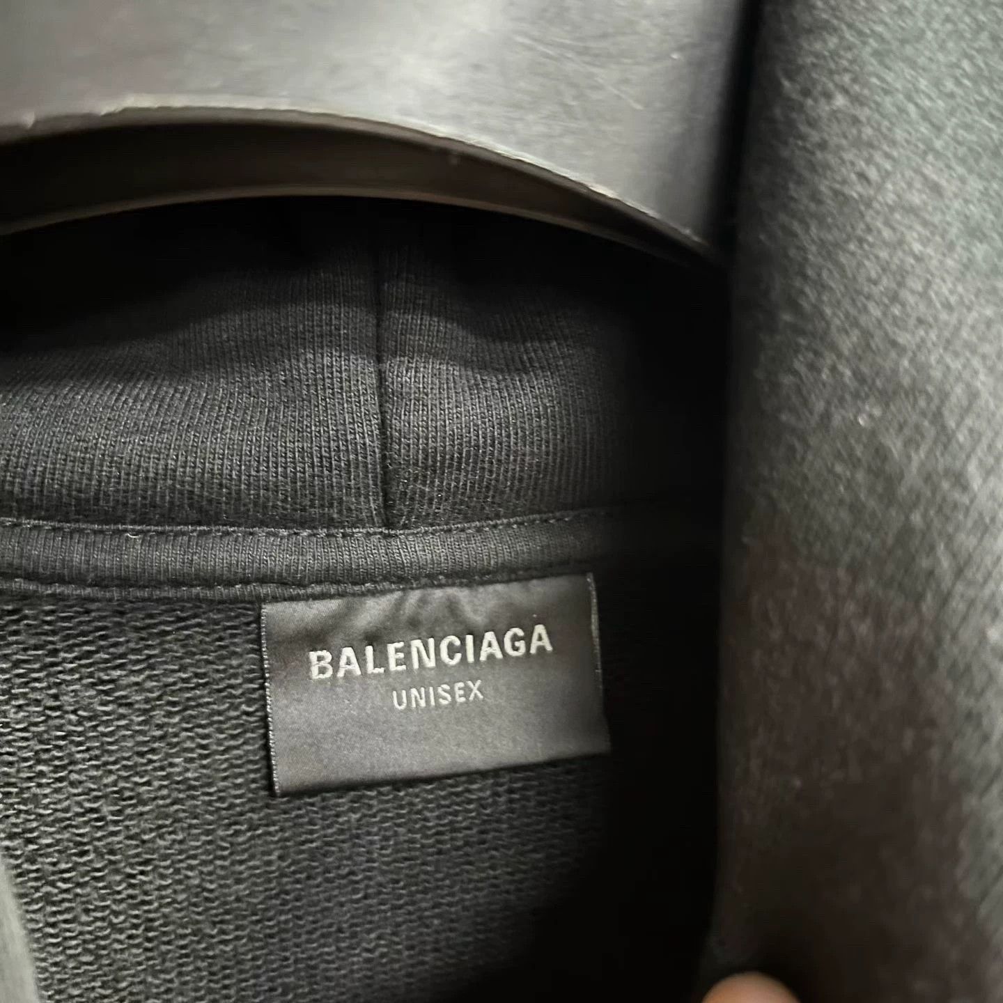 Balenciaga Balenciaga Retro Black Hoodie 1 Men Size US XS / EU 42 / 0 - 2 Thumbnail