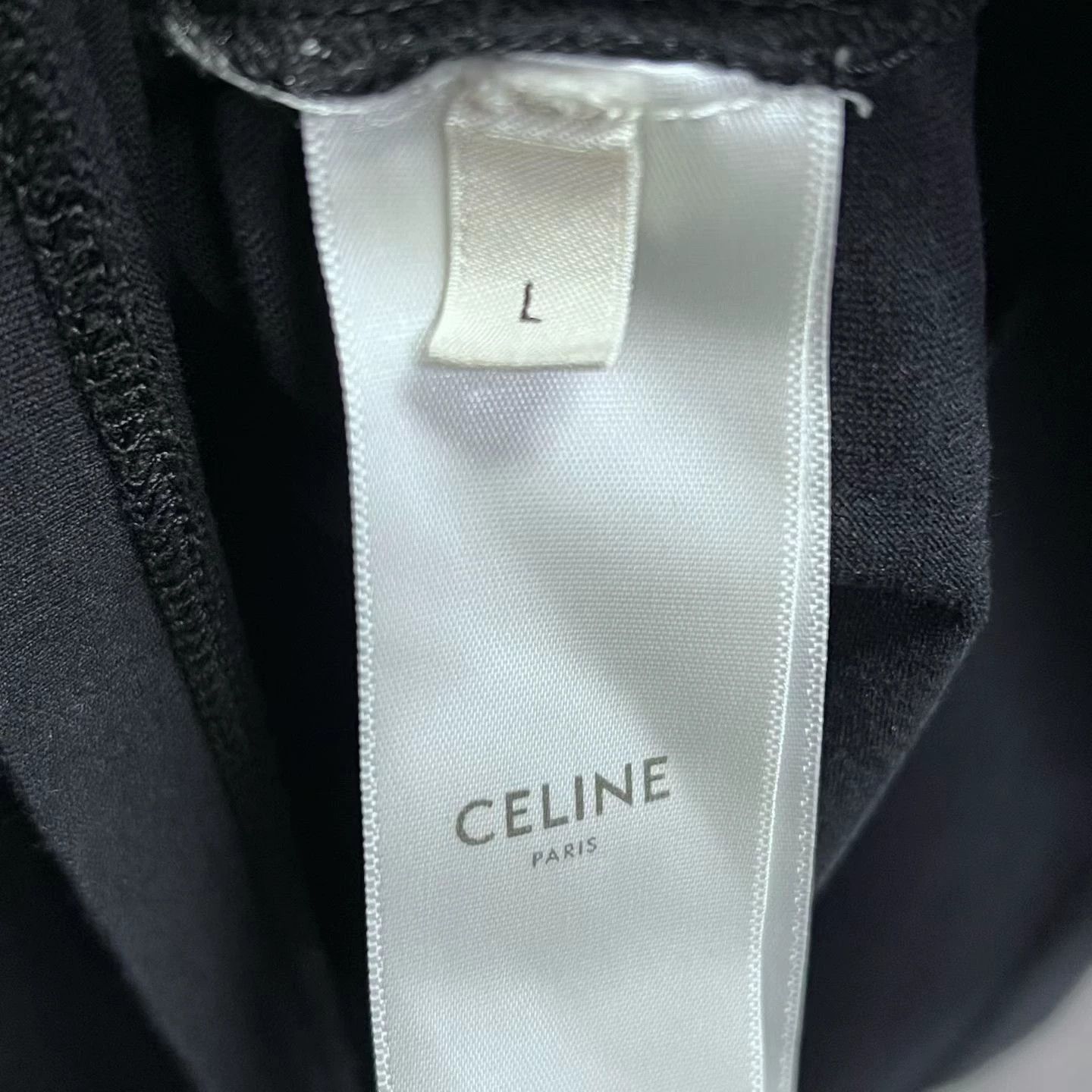 Celine Celine Retro Printed Black T-Shirt M Women Size M / US 6-8 / IT 42-44 - 3 Thumbnail