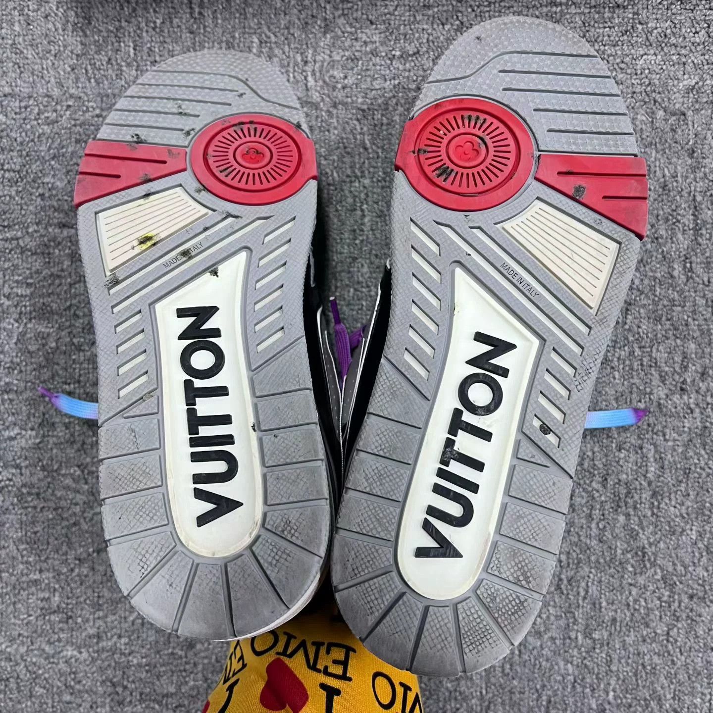 Louis Vuitton Louis Vuitton Patchwork Blue Lowtop Sneakers 7 Women Size US 7 / IT 37 - 5 Thumbnail