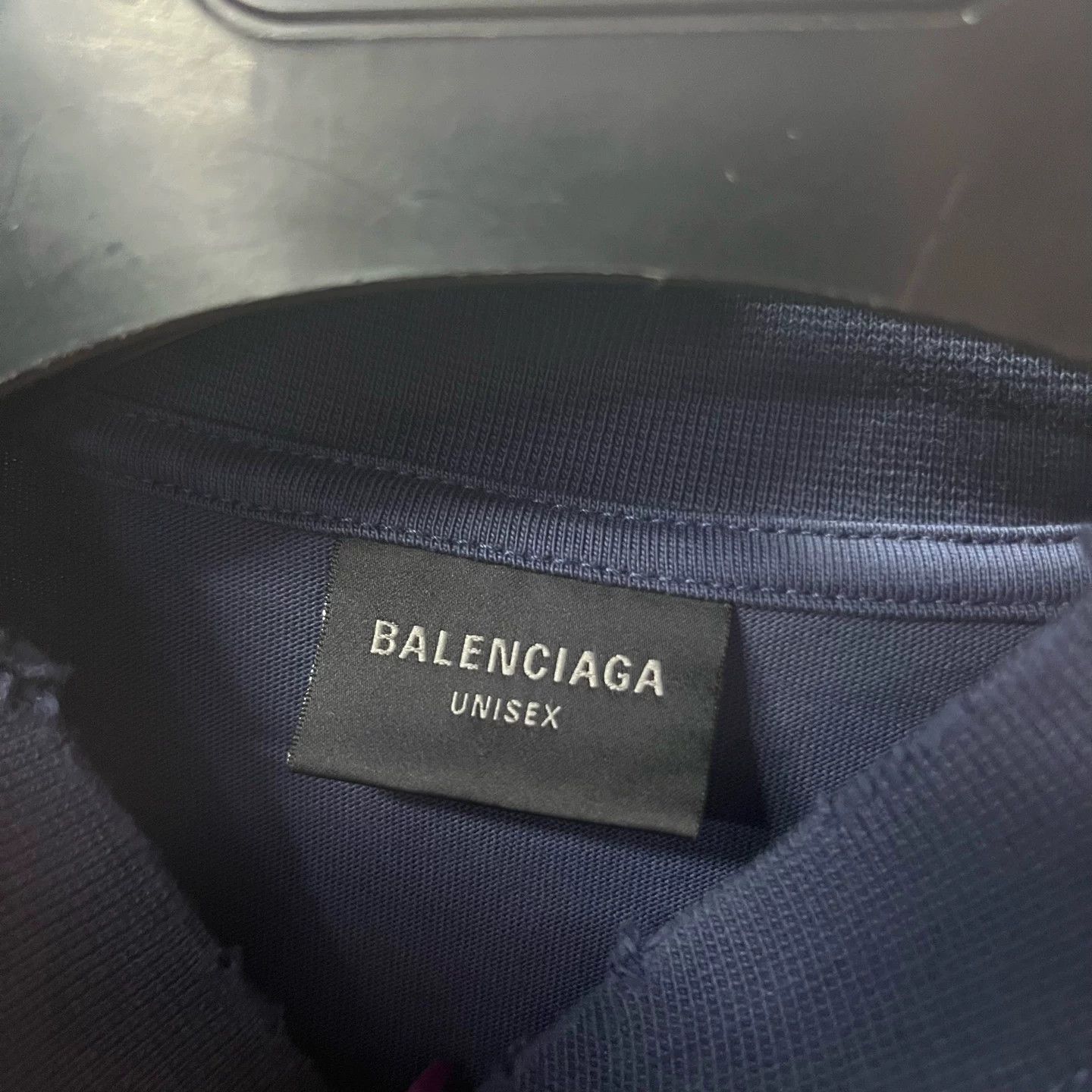 Balenciaga Balenciaga Printed Blue Hoodie 2 Men Size US XS / EU 42 / 0 - 2 Thumbnail