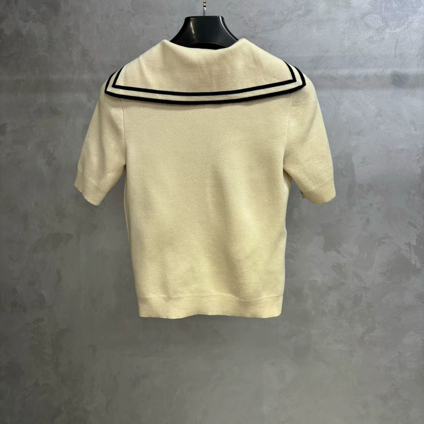 Gucci Gucci Knit Beige T-Shirt XS Women Size XS / US 0-2 / IT 36-38 - 5 Thumbnail