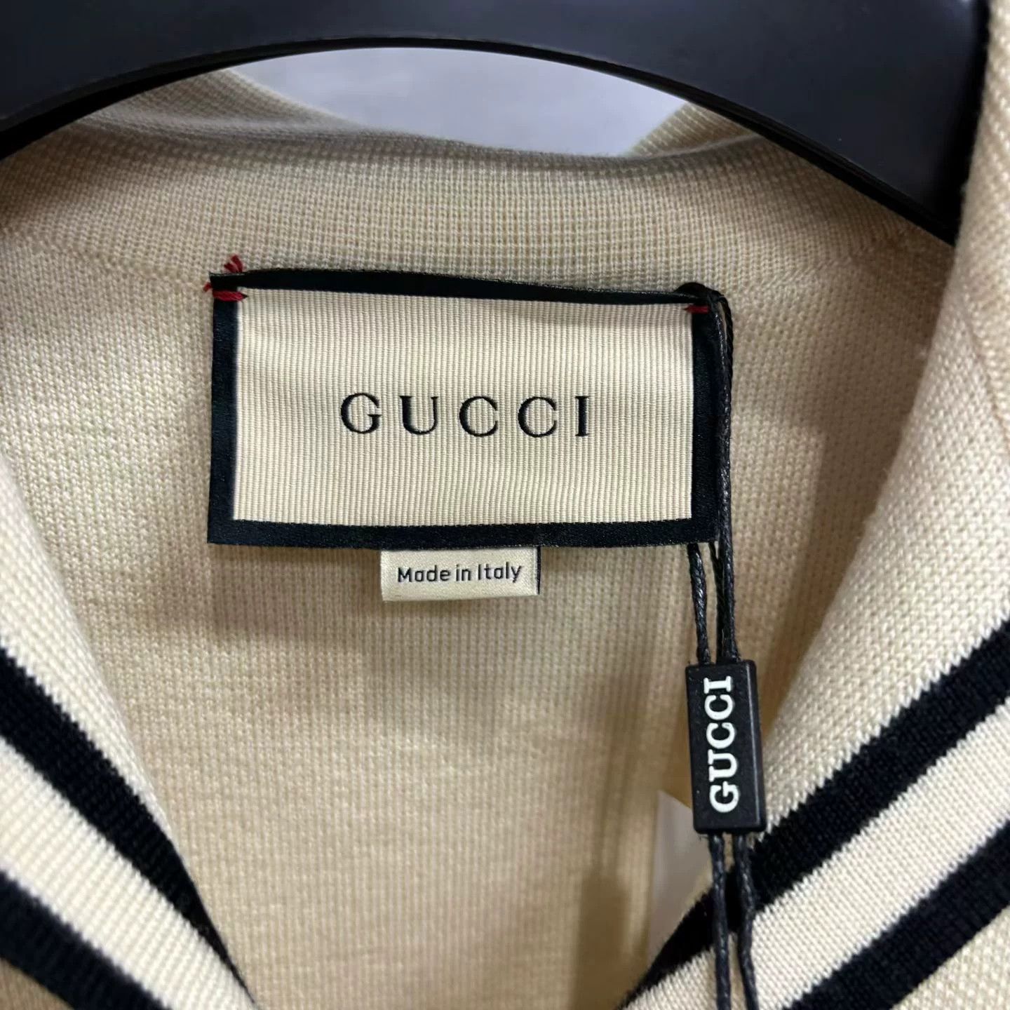 Gucci Gucci Knit Beige T-Shirt XS Women Size XS / US 0-2 / IT 36-38 - 2 Thumbnail