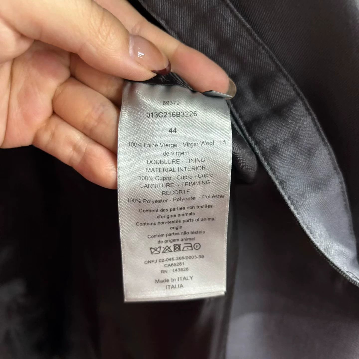 Dior Dior Retro Gray T-Shirt 44 Women Size L / US 10 / IT 46 - 3 Thumbnail