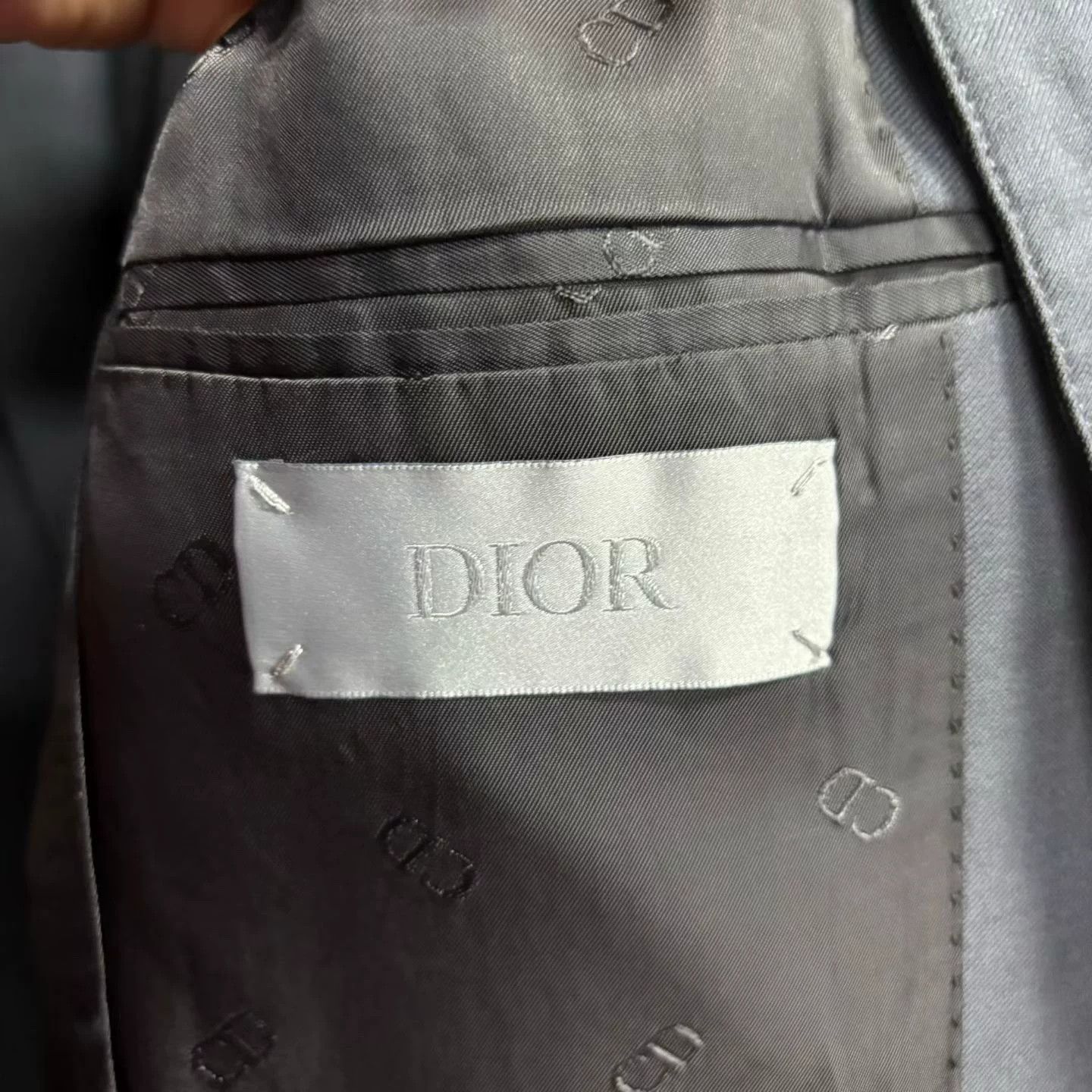 Dior Dior Retro Gray T-Shirt 44 Women Size L / US 10 / IT 46 - 2 Thumbnail