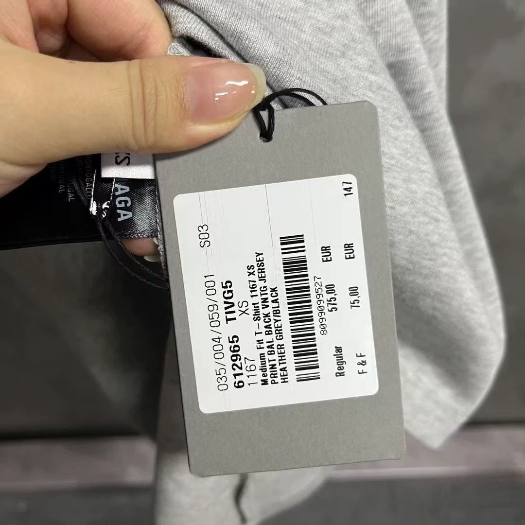 Balenciaga Balenciaga Retro Printed Gray Hoodie XS Men Size US XS / EU 42 / 0 - 4 Thumbnail