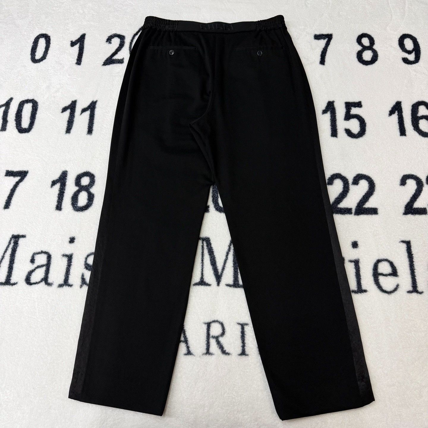 Gucci Gucci Silk Black Formal Trousers 40r Men Size 40R - 2 Thumbnail