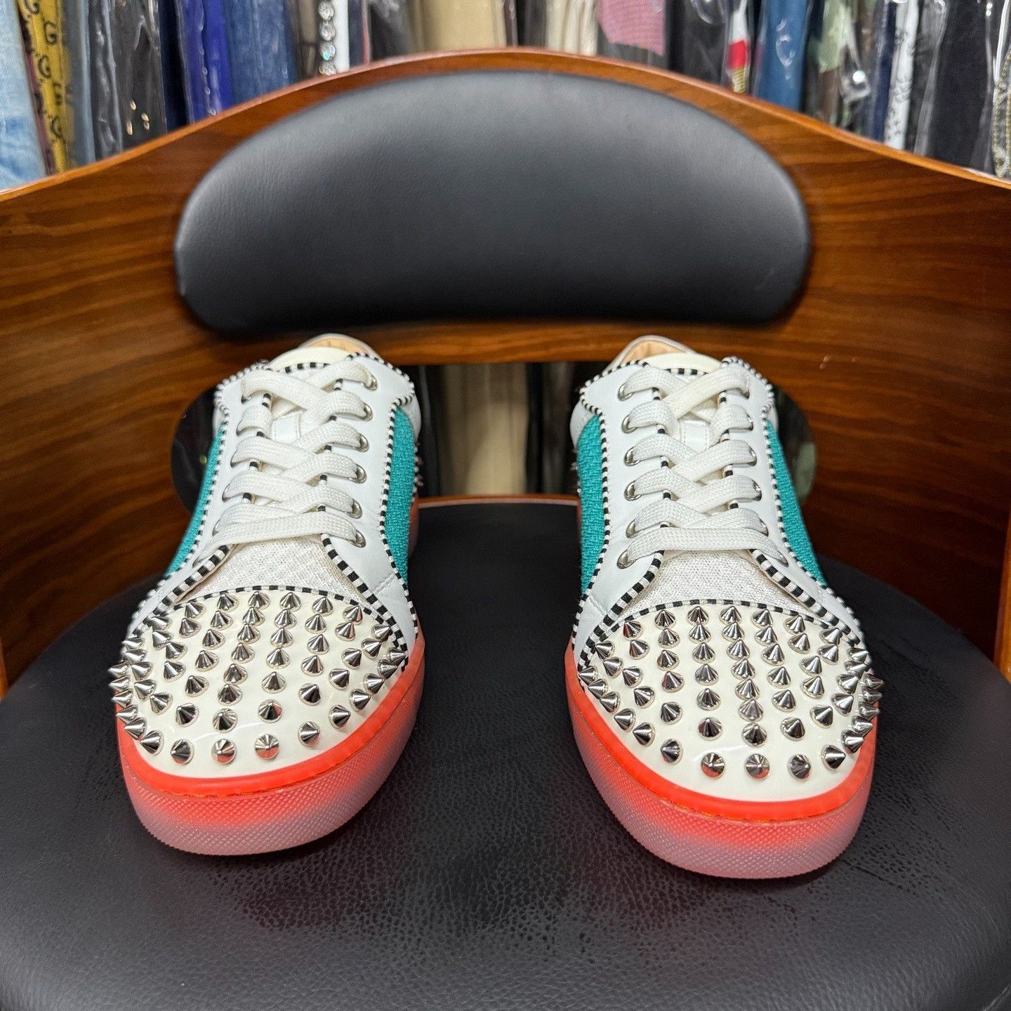 Christian Louboutin Christian Louboutin Multi Lowtop Sneakers 8 Men Size US 8 / EU 41 - 2 Thumbnail