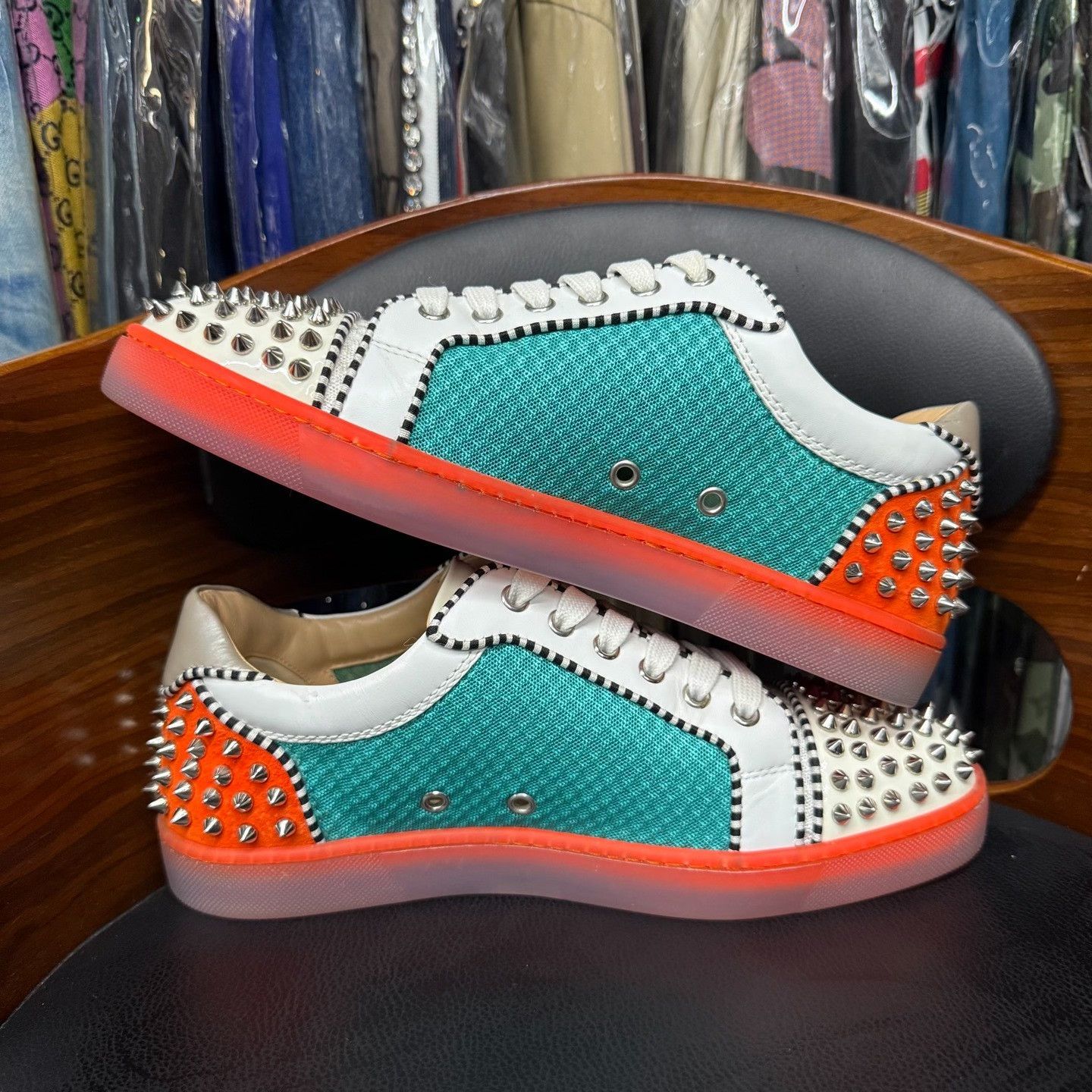 Christian Louboutin Christian Louboutin Multi Lowtop Sneakers 8 Men Size US 8 / EU 41 - 7 Thumbnail