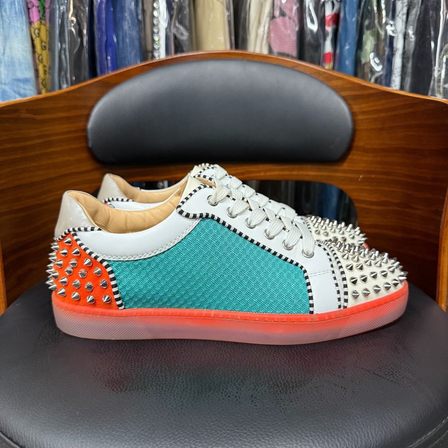 Christian Louboutin Christian Louboutin Multi Lowtop Sneakers 8 Men Size US 8 / EU 41 - 4 Thumbnail