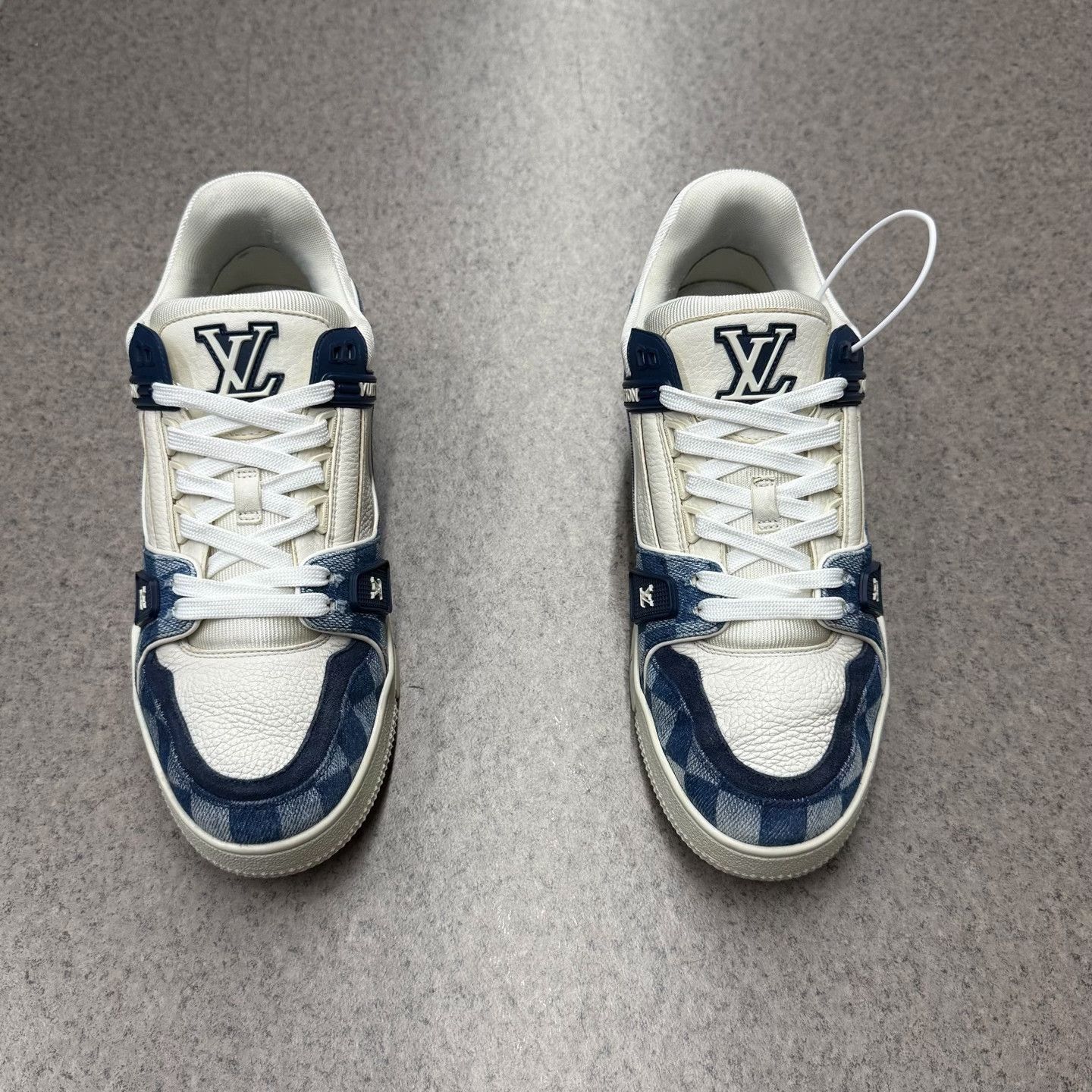 Louis Vuitton Louis Vuitton Training Denim Blue Lowtop Sneakers 8.5 Men Size US 8.5 / EU 41-42 - 5 Thumbnail