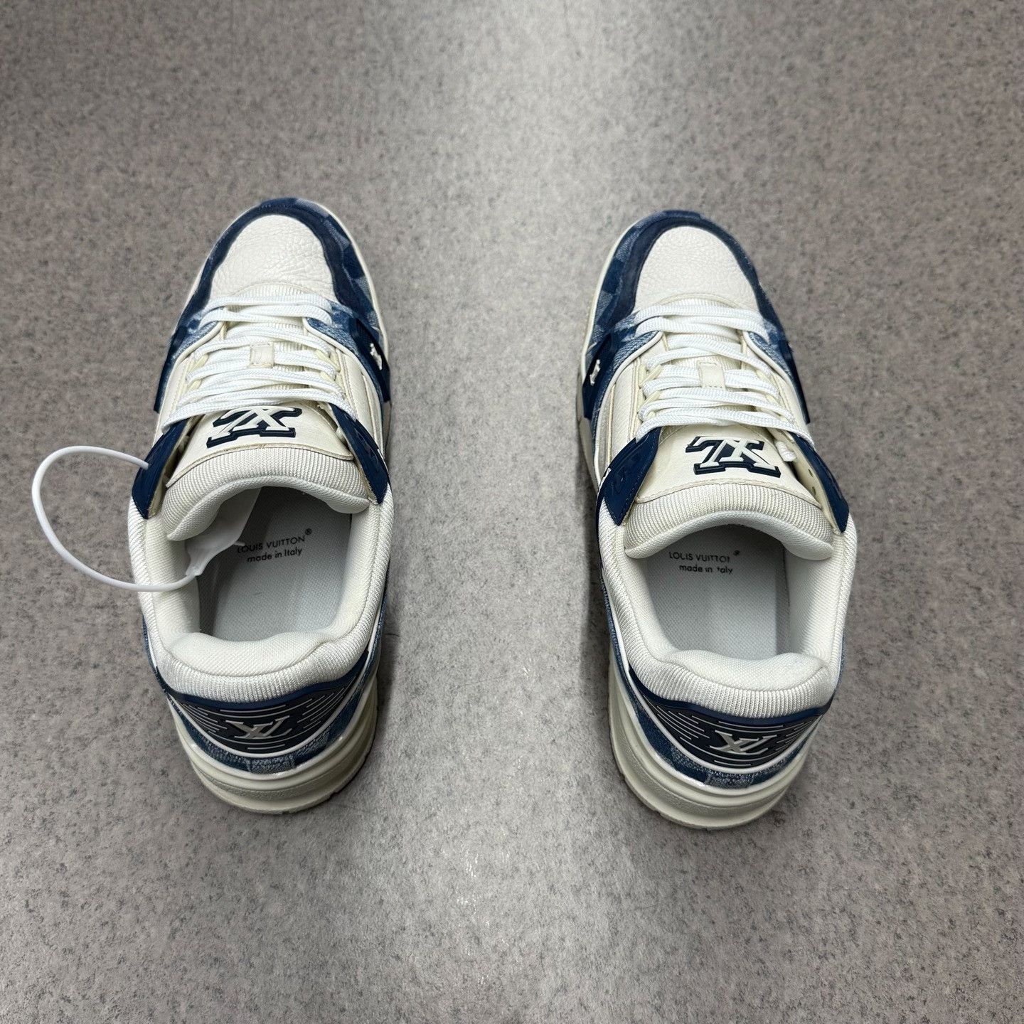 Louis Vuitton Louis Vuitton Training Denim Blue Lowtop Sneakers 8.5 Men Size US 8.5 / EU 41-42 - 8 Thumbnail