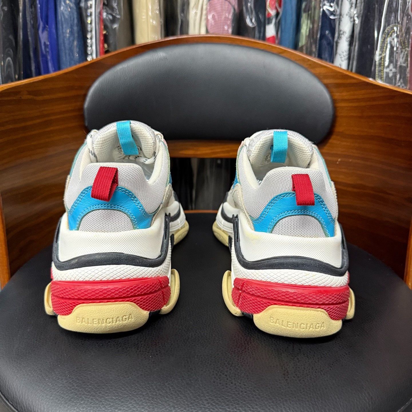 Balenciaga Balenciaga Distressed Multi Lowtop Sneakers us_6-5 Women Size US 6.5 / IT 36.5 - 3 Thumbnail