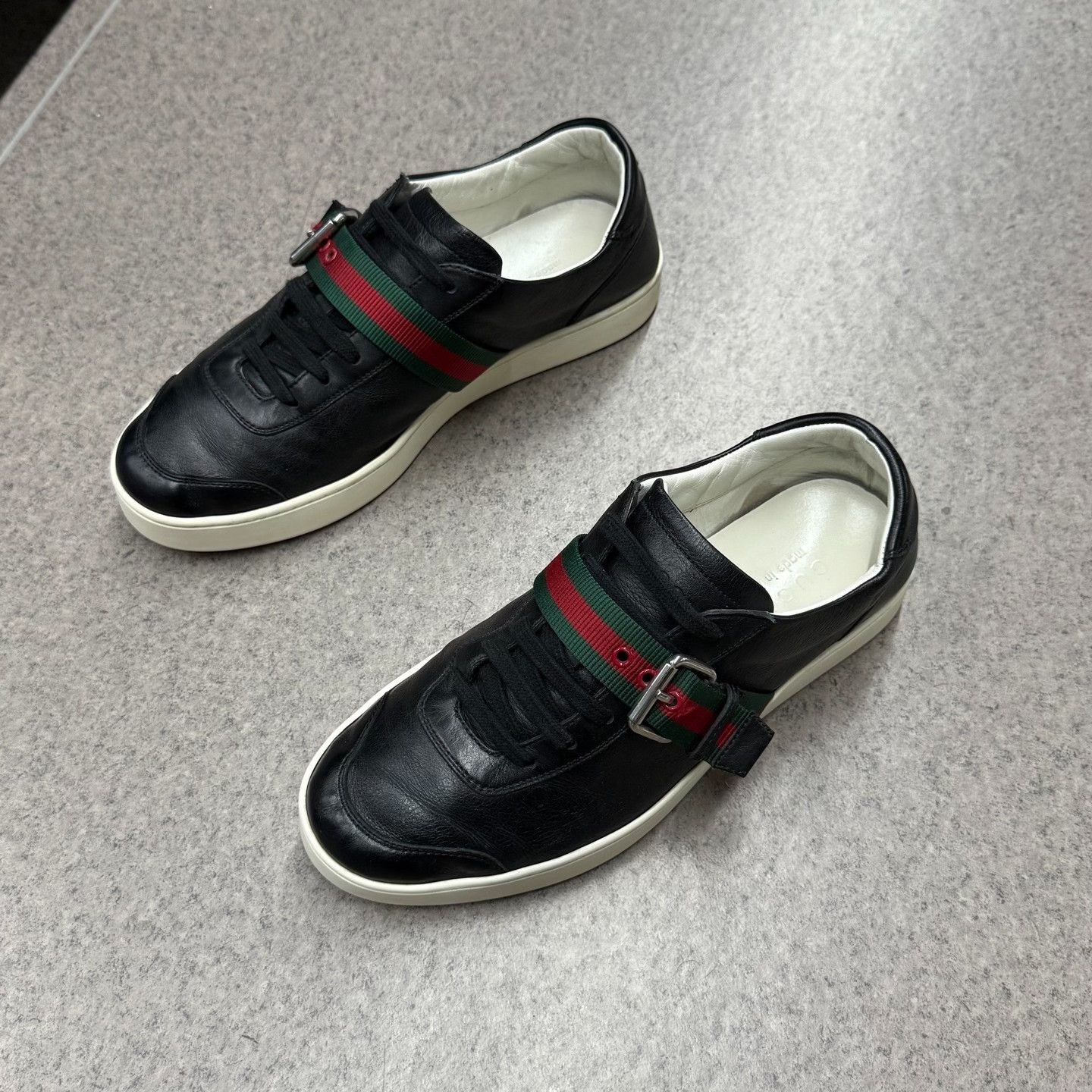 Gucci Gucci Black Lowtop Sneakers 42 Men Size US 9 / EU 42 - 5 Thumbnail