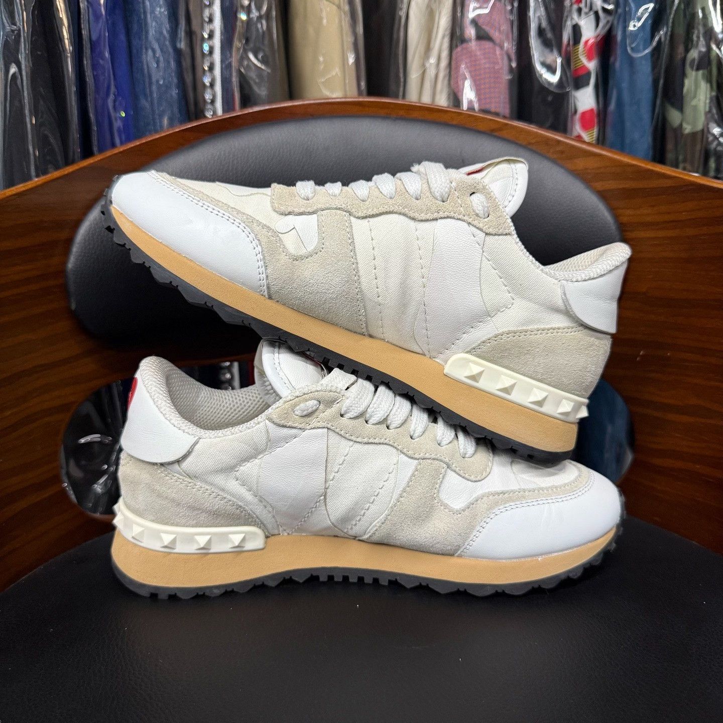 Valentino Valentino Limited White Lowtop Sneakers us_5 Women Size US 5 / IT 35 - 7 Thumbnail