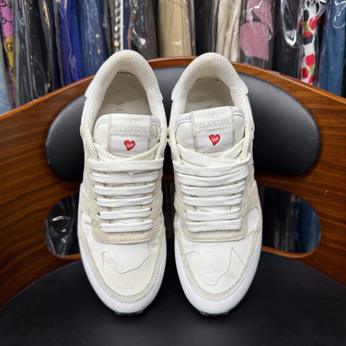 Valentino Valentino Limited White Lowtop Sneakers us_5 Women Size US 5 / IT 35 - 5 Thumbnail