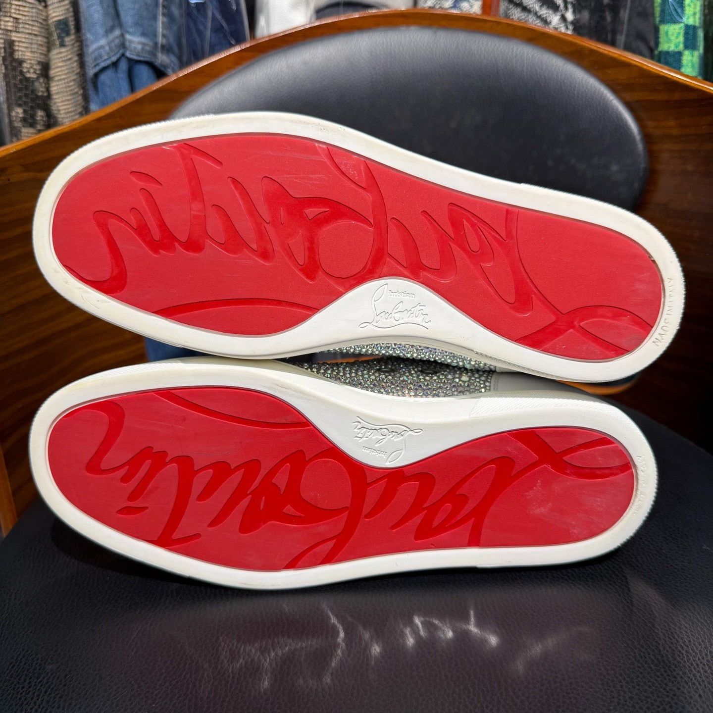 Christian Louboutin Christian Louboutin Multi Hitop Sneakers us_7-5 Women Size US 7.5 / IT 37.5 - 9 Thumbnail